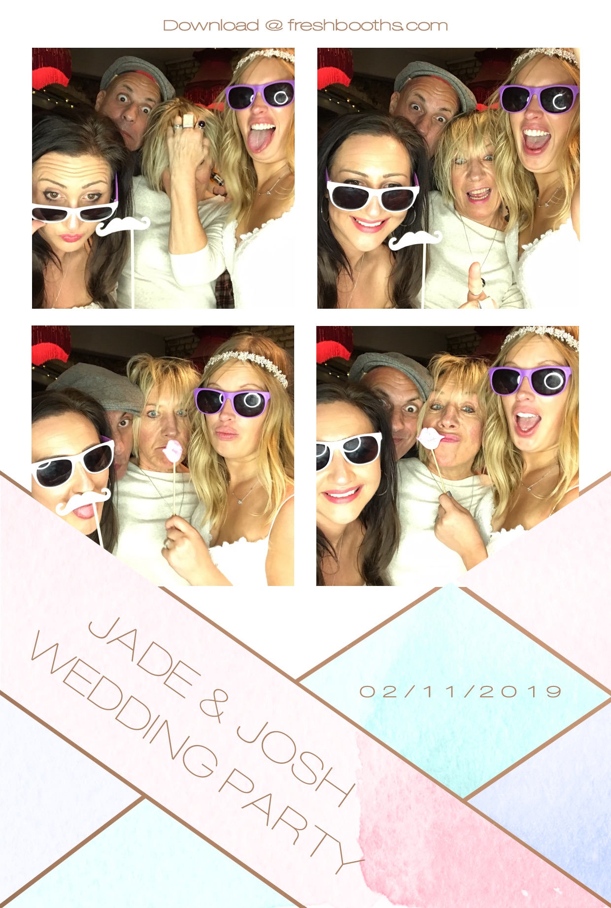 Jade & Josh Wedding Party - GIF Station | View more photos from the event at gallery.freshbooths.com/u/FreshBooths/Jade-Josh-Wedding-Party-GIF-Station