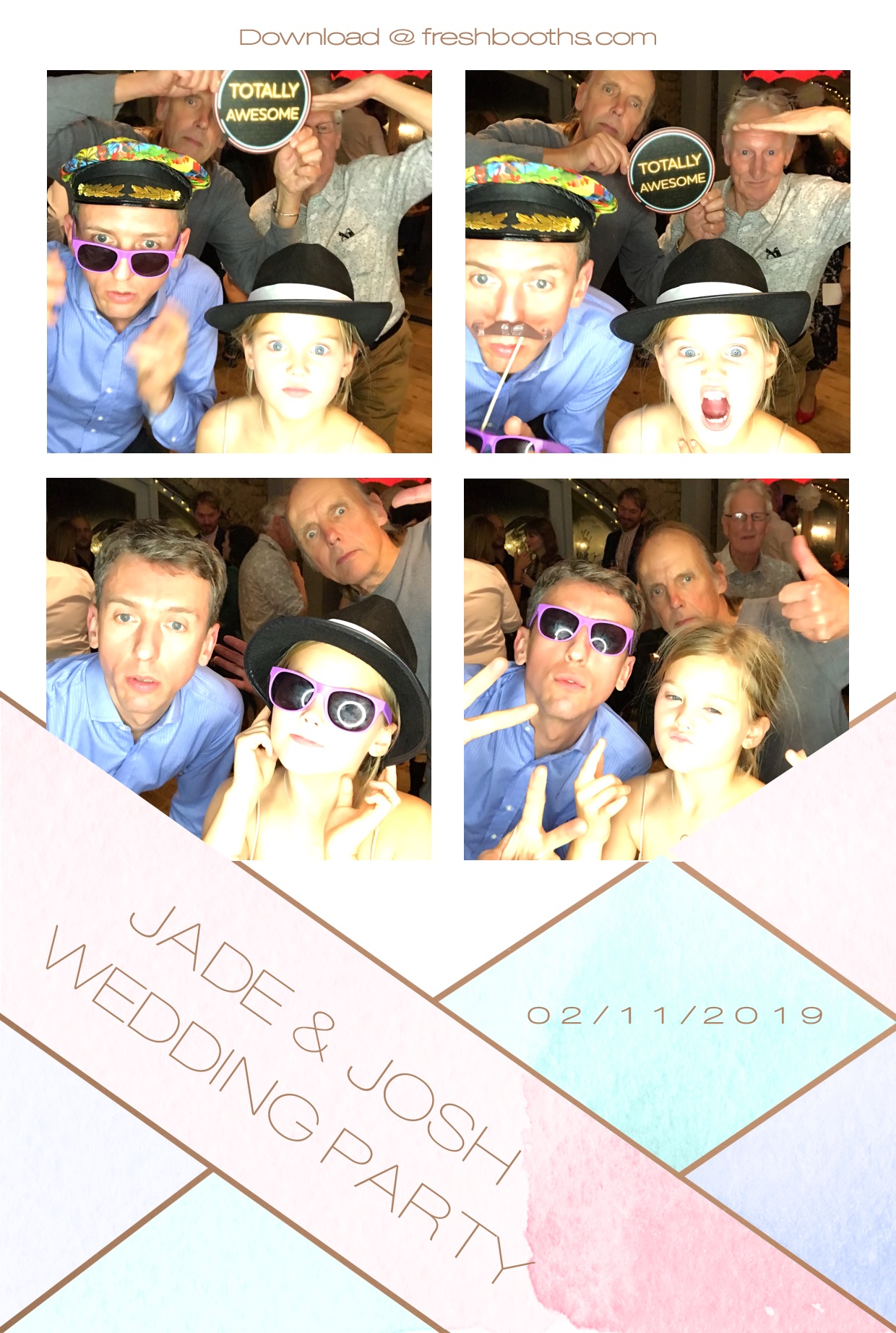 Jade & Josh Wedding Party - GIF Station | View more photos from the event at gallery.freshbooths.com/u/FreshBooths/Jade-Josh-Wedding-Party-GIF-Station