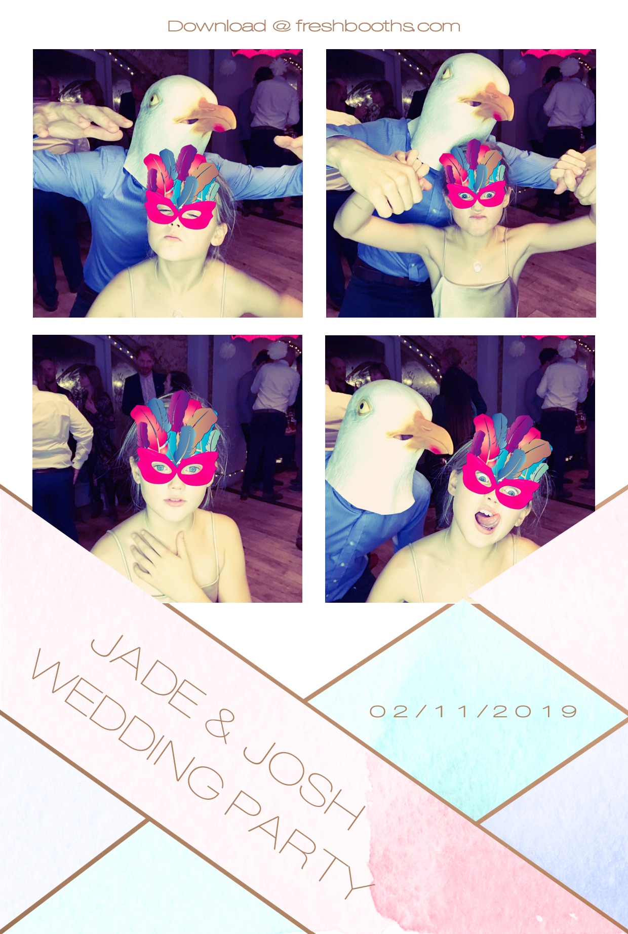 Jade & Josh Wedding Party - GIF Station | View more photos from the event at gallery.freshbooths.com/u/FreshBooths/Jade-Josh-Wedding-Party-GIF-Station