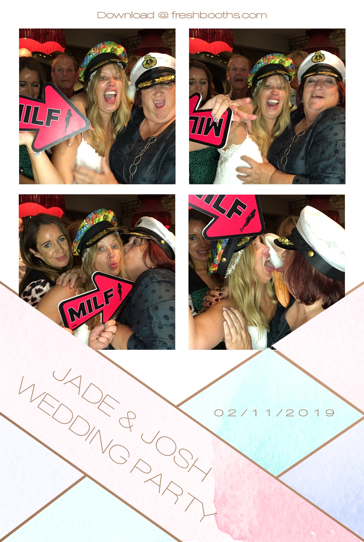 Jade & Josh Wedding Party - GIF Station | View more photos from the event at gallery.freshbooths.com/u/FreshBooths/Jade-Josh-Wedding-Party-GIF-Station