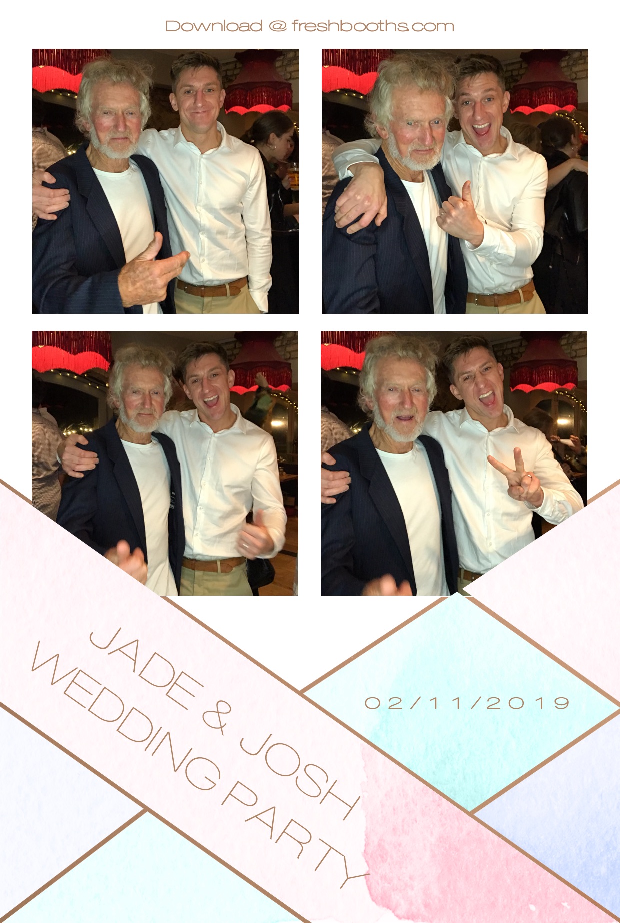 Jade & Josh Wedding Party - GIF Station | View more photos from the event at gallery.freshbooths.com/u/FreshBooths/Jade-Josh-Wedding-Party-GIF-Station