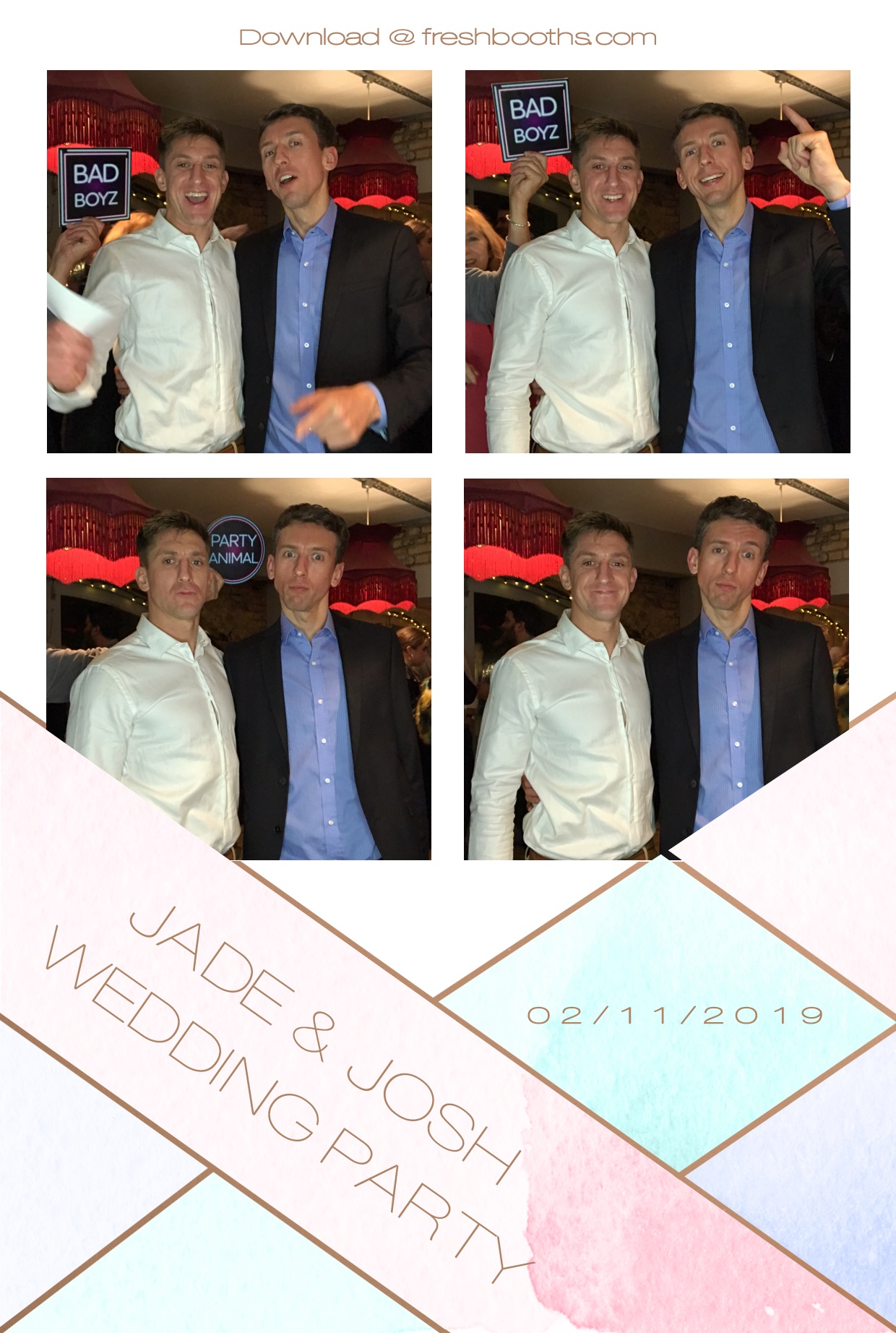 Jade & Josh Wedding Party - GIF Station | View more photos from the event at gallery.freshbooths.com/u/FreshBooths/Jade-Josh-Wedding-Party-GIF-Station