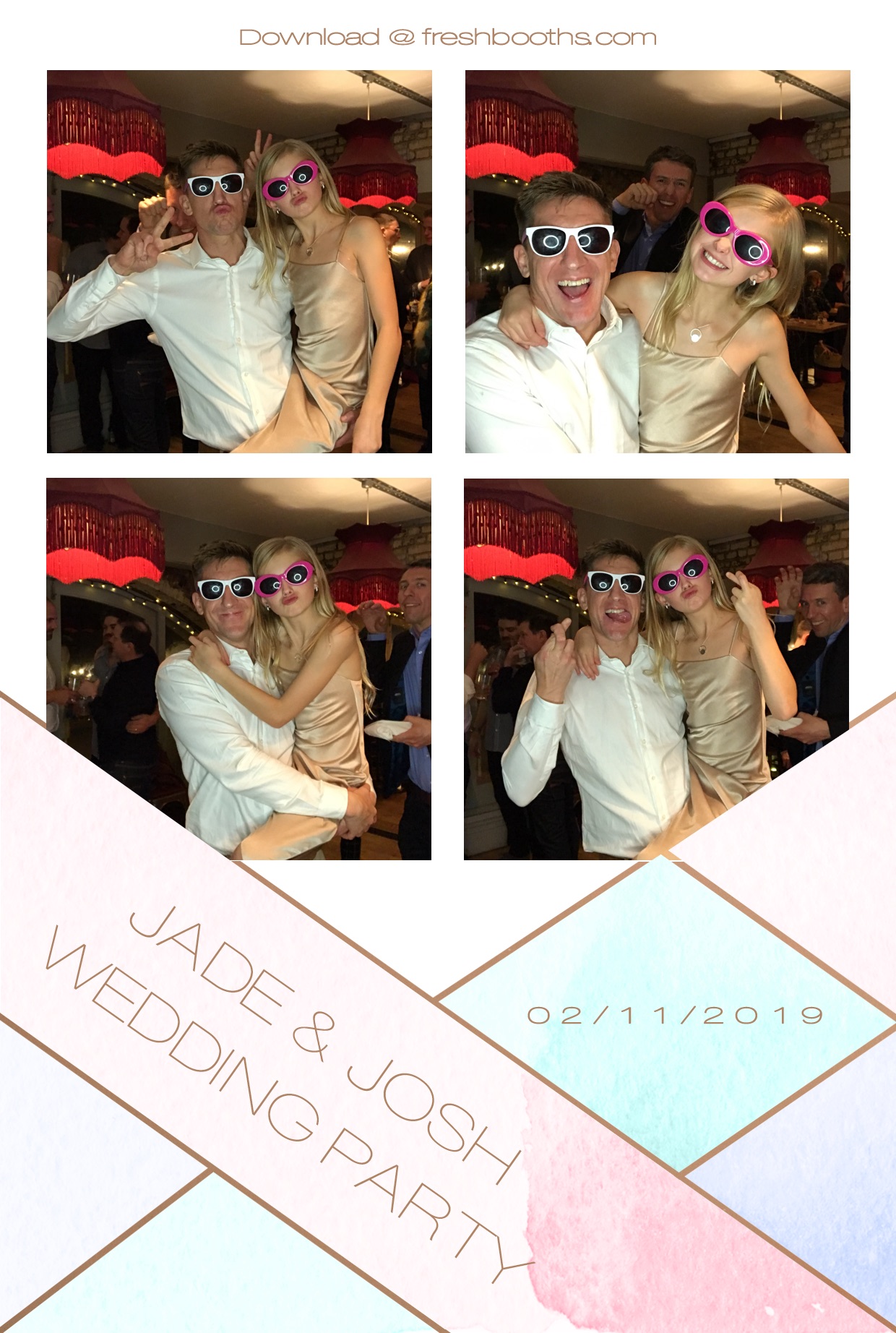 Jade & Josh Wedding Party - GIF Station | View more photos from the event at gallery.freshbooths.com/u/FreshBooths/Jade-Josh-Wedding-Party-GIF-Station