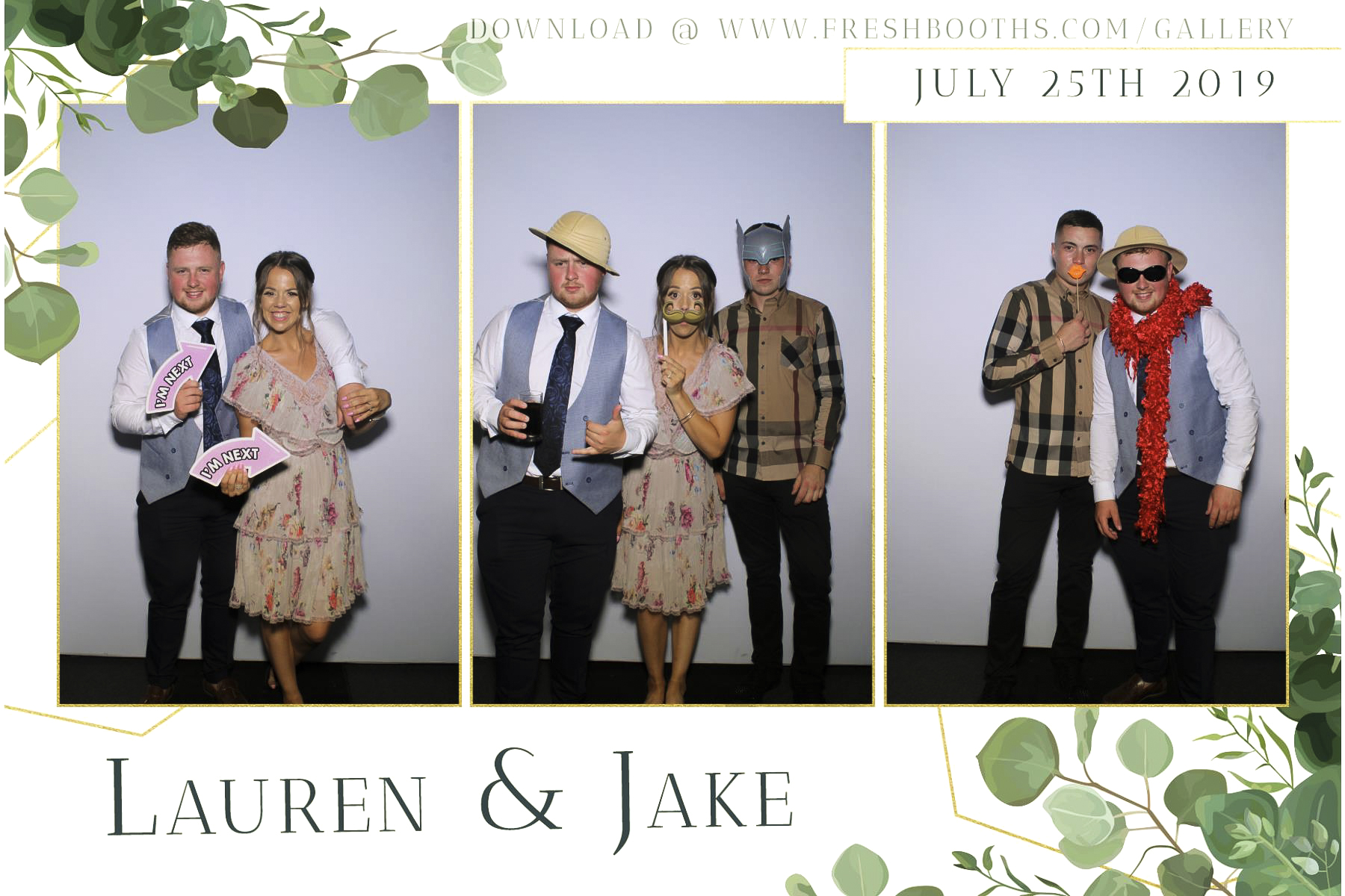 Johnson Wedding - Selfie Mirror | View more photos from the event at gallery.freshbooths.com/u/FreshBooths/Johnson-Wedding-Selfie-Mirror