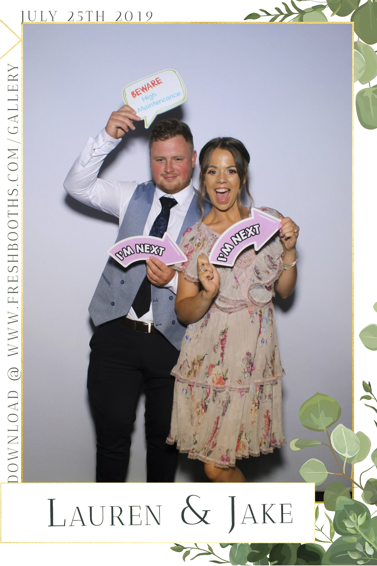 Johnson Wedding - Selfie Mirror | View more photos from the event at gallery.freshbooths.com/u/FreshBooths/Johnson-Wedding-Selfie-Mirror