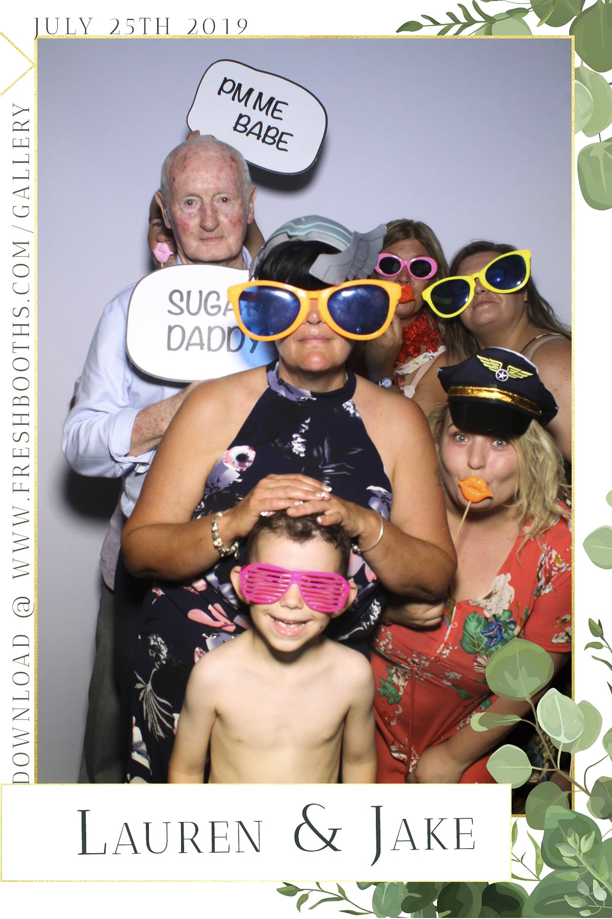 Johnson Wedding - Selfie Mirror | View more photos from the event at gallery.freshbooths.com/u/FreshBooths/Johnson-Wedding-Selfie-Mirror
