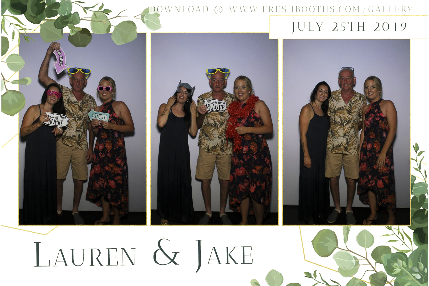 Johnson Wedding - Selfie Mirror | View more photos from the event at gallery.freshbooths.com/u/FreshBooths/Johnson-Wedding-Selfie-Mirror