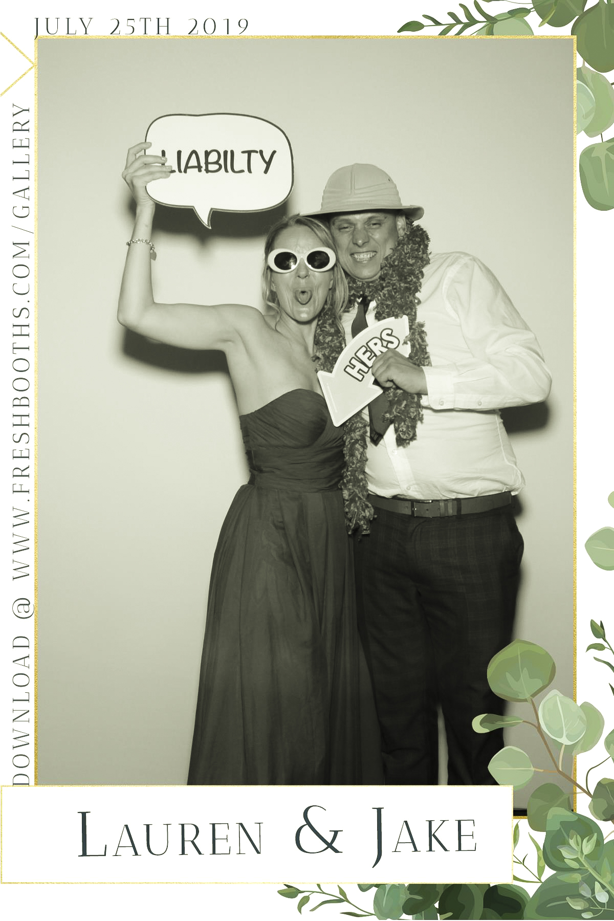 Johnson Wedding - Selfie Mirror | View more photos from the event at gallery.freshbooths.com/u/FreshBooths/Johnson-Wedding-Selfie-Mirror