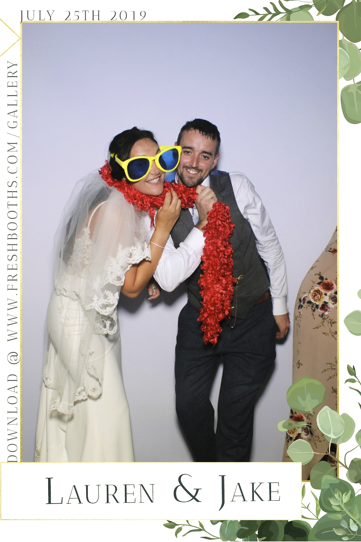 Johnson Wedding - Selfie Mirror | View more photos from the event at gallery.freshbooths.com/u/FreshBooths/Johnson-Wedding-Selfie-Mirror