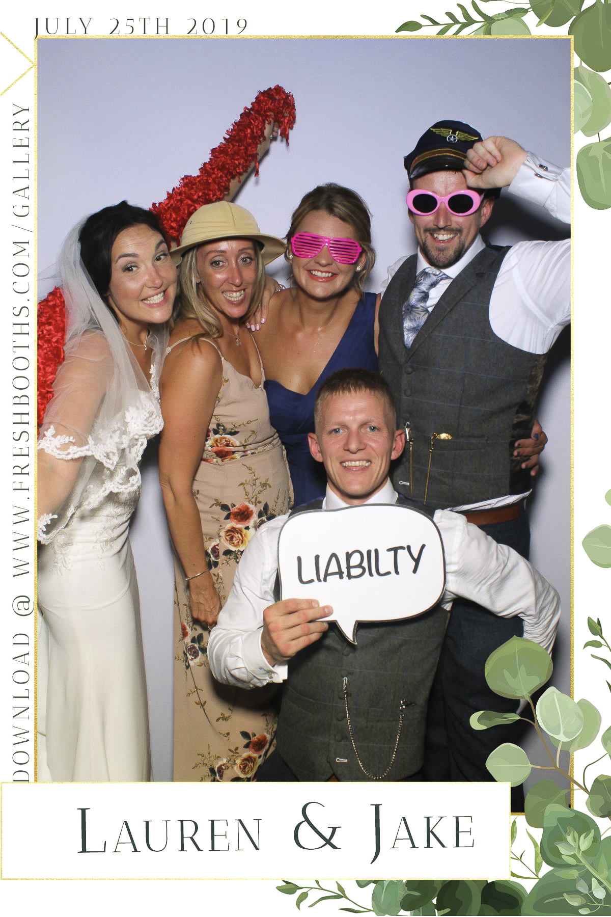 Johnson Wedding - Selfie Mirror | View more photos from the event at gallery.freshbooths.com/u/FreshBooths/Johnson-Wedding-Selfie-Mirror