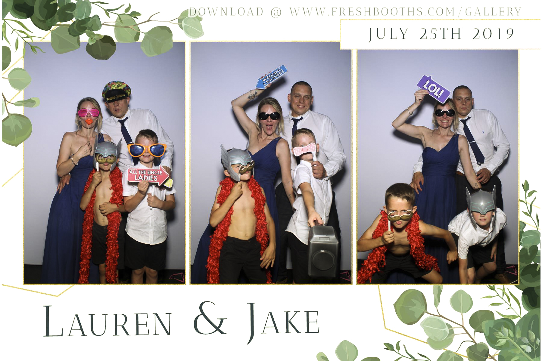 Johnson Wedding - Selfie Mirror | View more photos from the event at gallery.freshbooths.com/u/FreshBooths/Johnson-Wedding-Selfie-Mirror