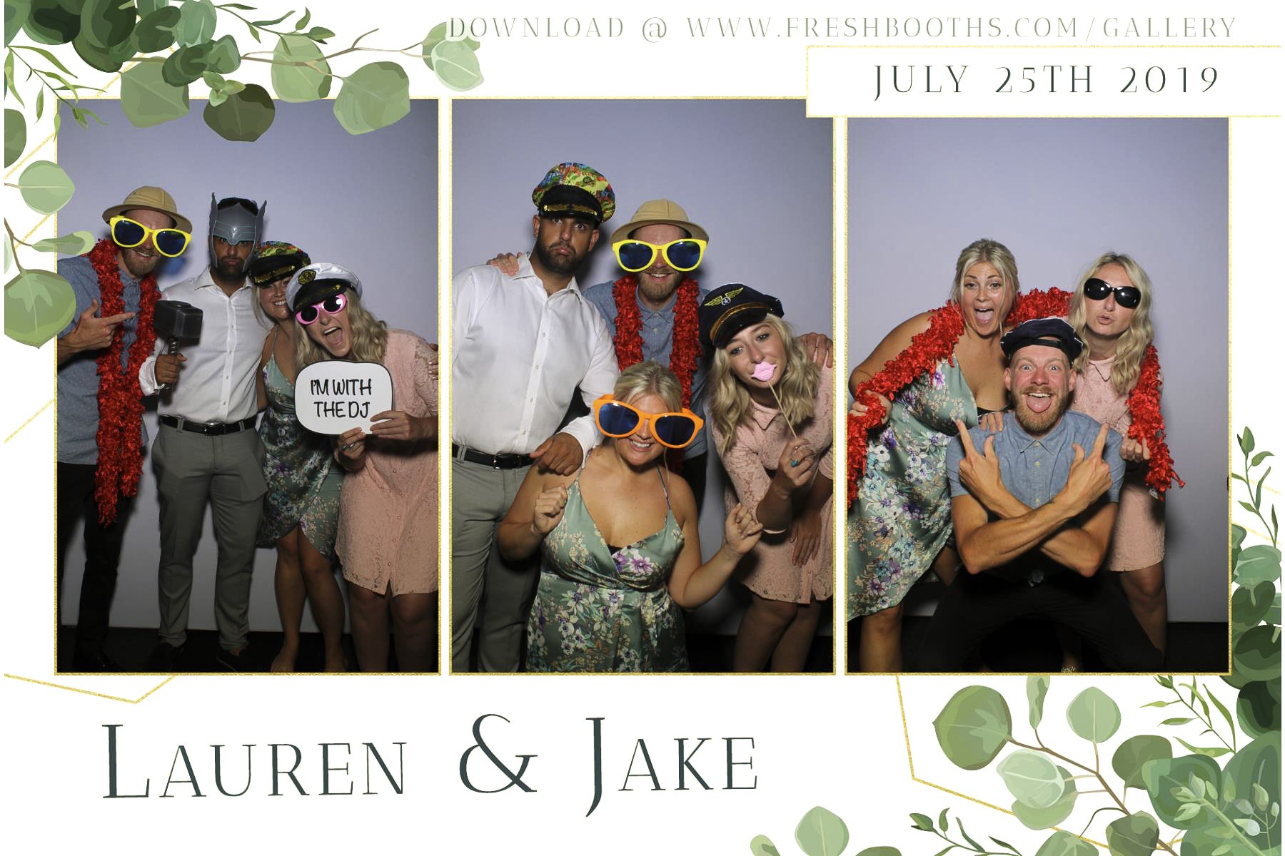 Johnson Wedding - Selfie Mirror | View more photos from the event at gallery.freshbooths.com/u/FreshBooths/Johnson-Wedding-Selfie-Mirror