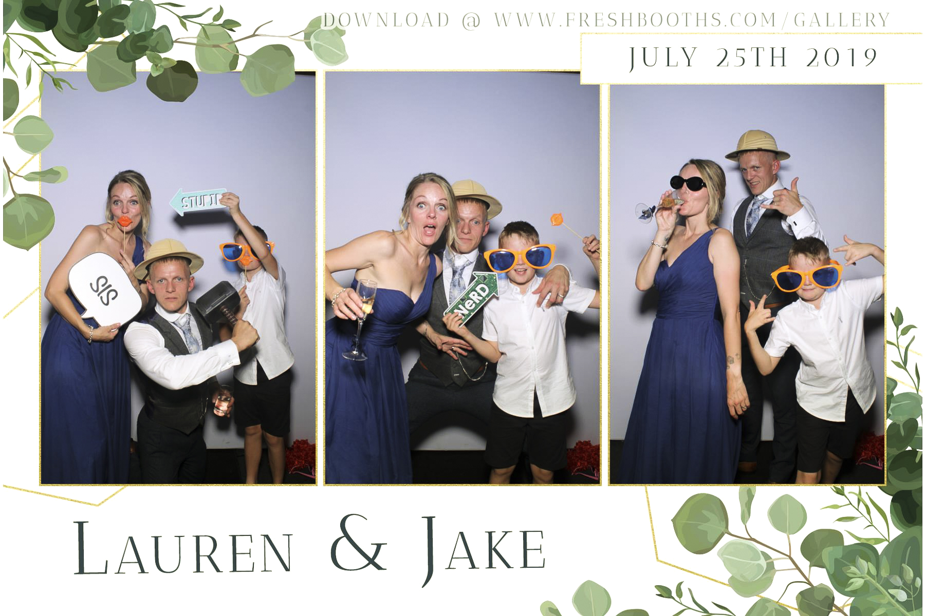 Johnson Wedding - Selfie Mirror | View more photos from the event at gallery.freshbooths.com/u/FreshBooths/Johnson-Wedding-Selfie-Mirror
