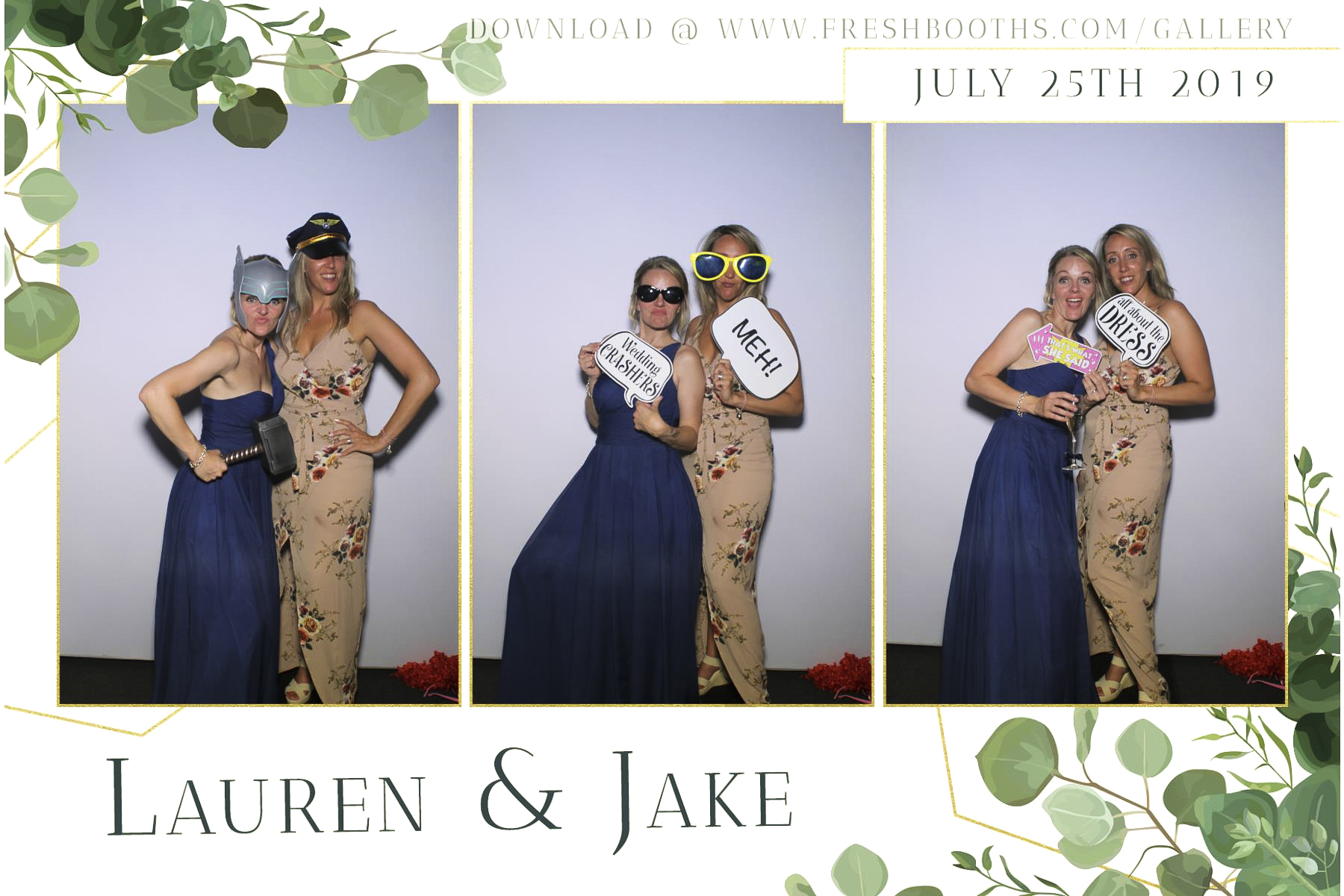 Johnson Wedding - Selfie Mirror | View more photos from the event at gallery.freshbooths.com/u/FreshBooths/Johnson-Wedding-Selfie-Mirror