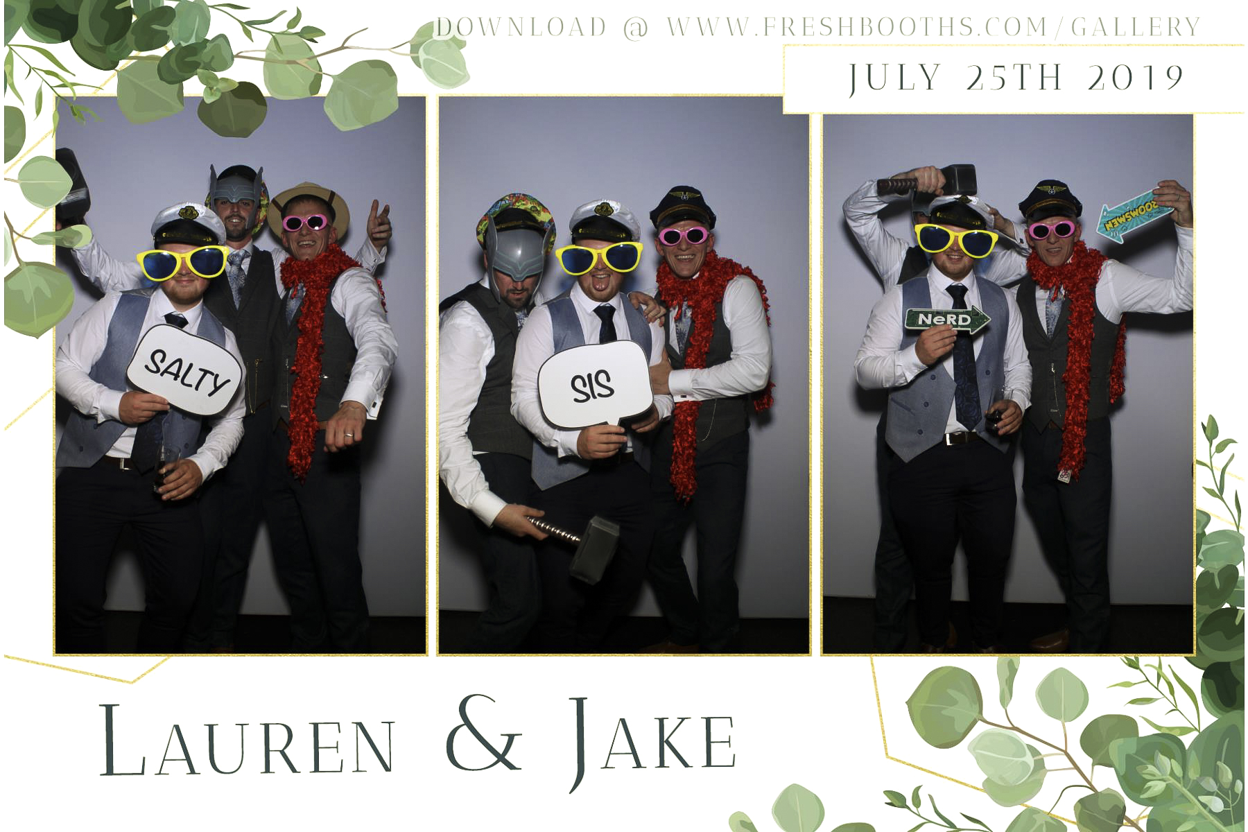 Johnson Wedding - Selfie Mirror | View more photos from the event at gallery.freshbooths.com/u/FreshBooths/Johnson-Wedding-Selfie-Mirror