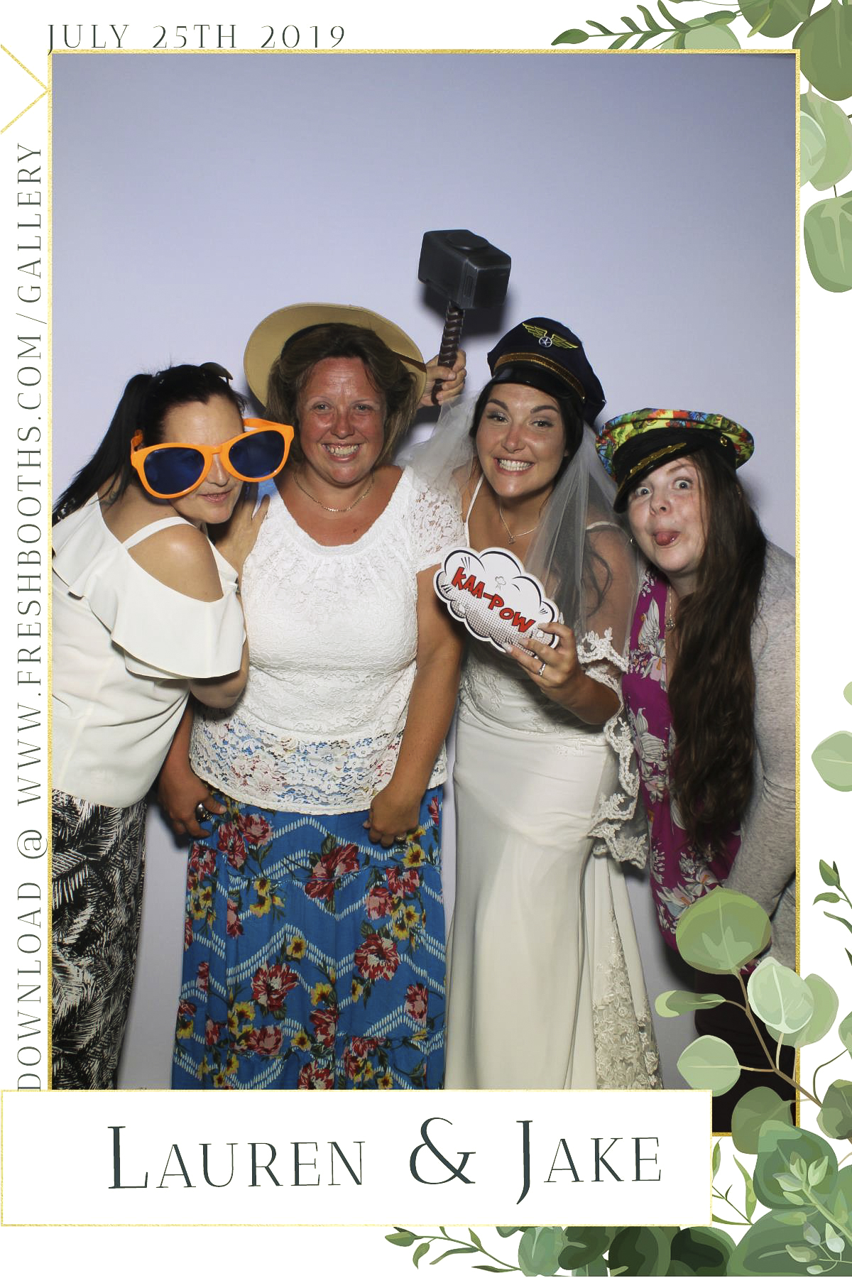Johnson Wedding - Selfie Mirror | View more photos from the event at gallery.freshbooths.com/u/FreshBooths/Johnson-Wedding-Selfie-Mirror