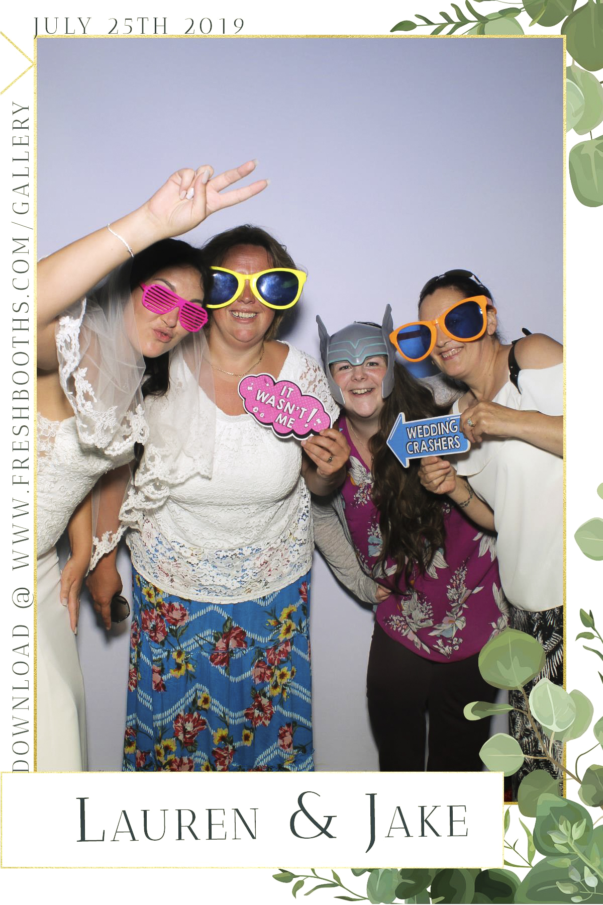 Johnson Wedding - Selfie Mirror | View more photos from the event at gallery.freshbooths.com/u/FreshBooths/Johnson-Wedding-Selfie-Mirror