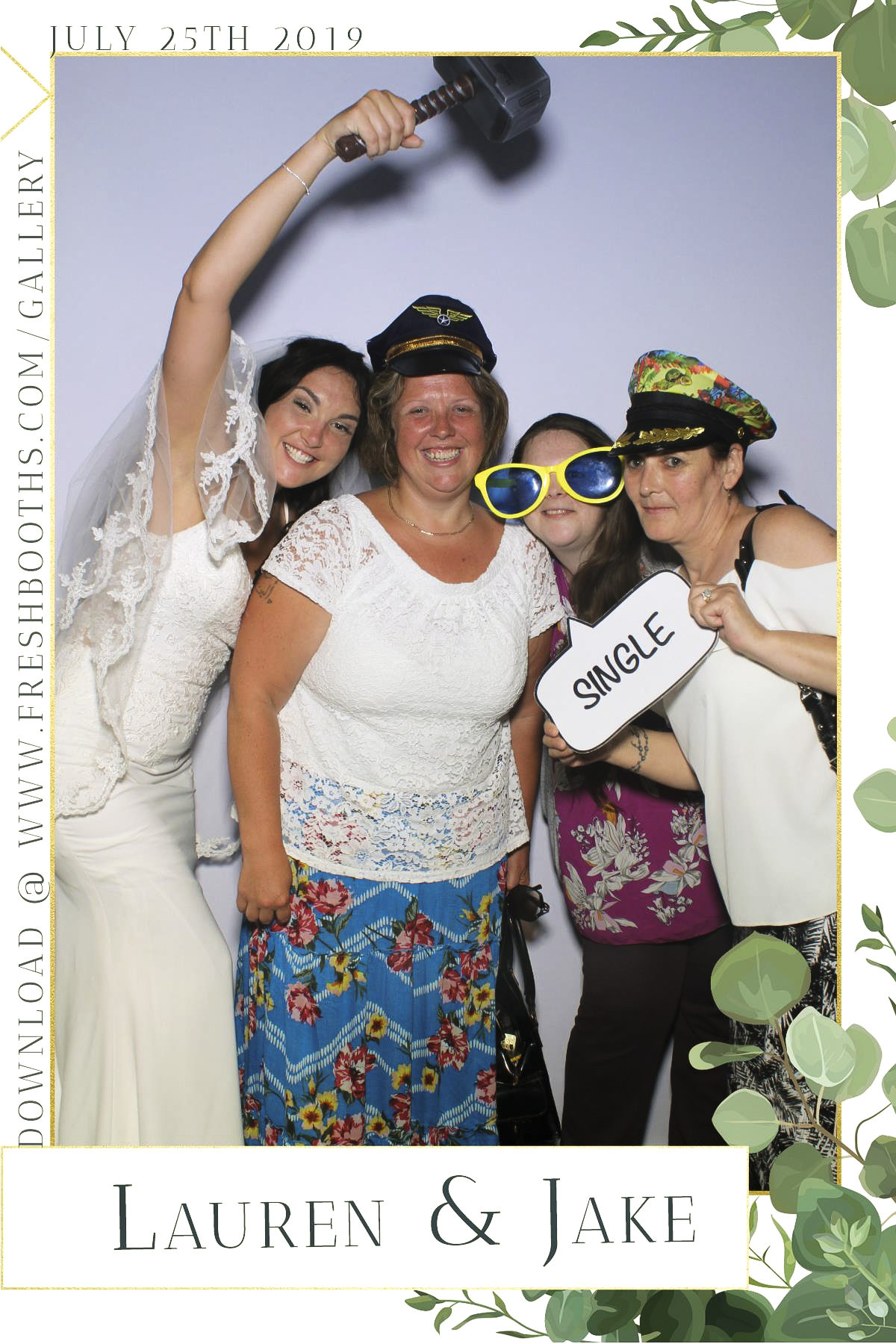 Johnson Wedding - Selfie Mirror | View more photos from the event at gallery.freshbooths.com/u/FreshBooths/Johnson-Wedding-Selfie-Mirror