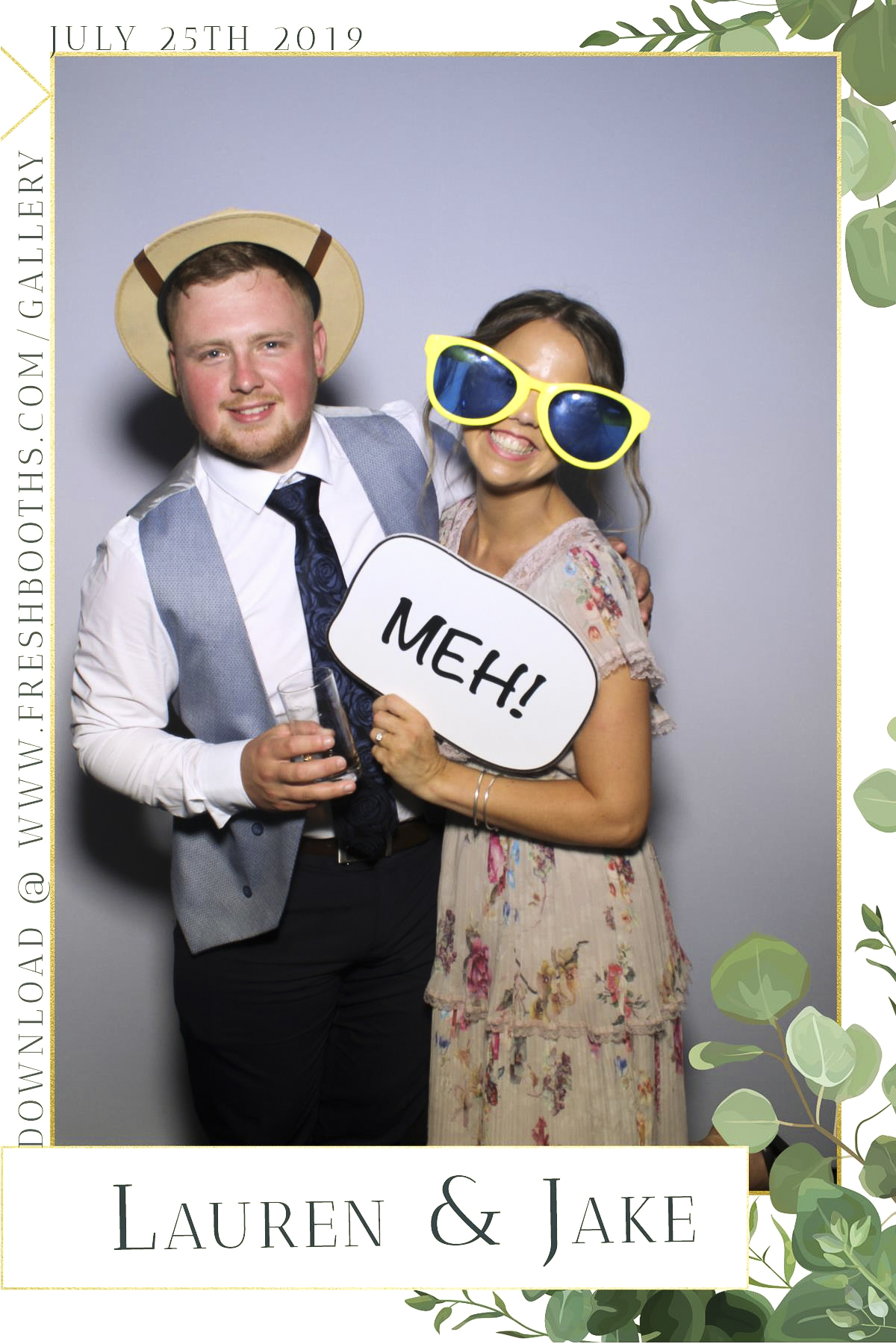 Johnson Wedding - Selfie Mirror | View more photos from the event at gallery.freshbooths.com/u/FreshBooths/Johnson-Wedding-Selfie-Mirror