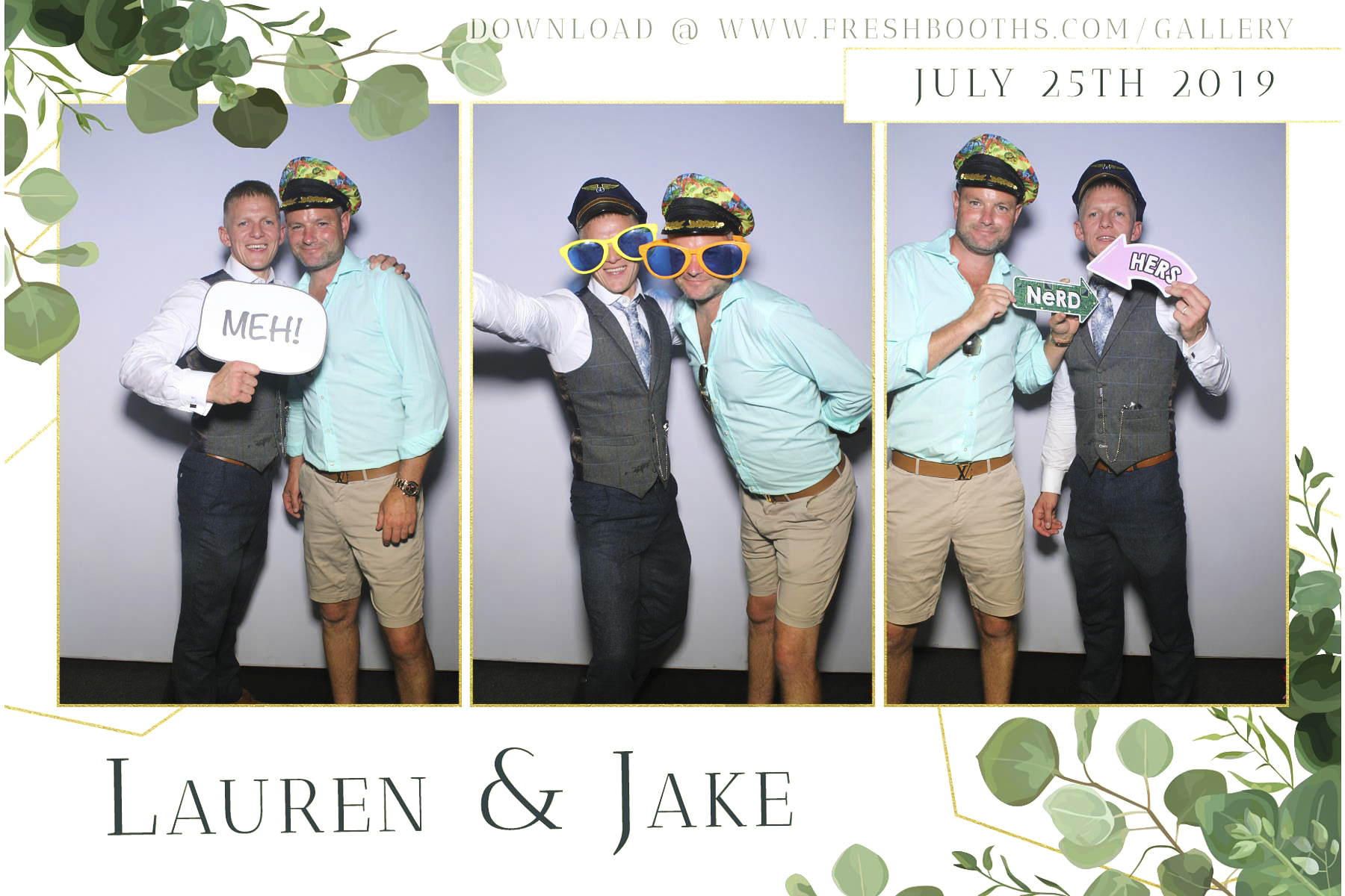 Johnson Wedding - Selfie Mirror | View more photos from the event at gallery.freshbooths.com/u/FreshBooths/Johnson-Wedding-Selfie-Mirror