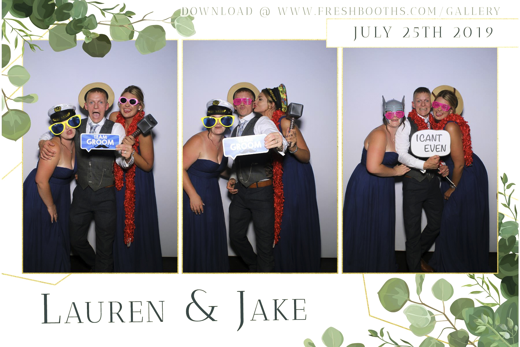 Johnson Wedding - Selfie Mirror | View more photos from the event at gallery.freshbooths.com/u/FreshBooths/Johnson-Wedding-Selfie-Mirror