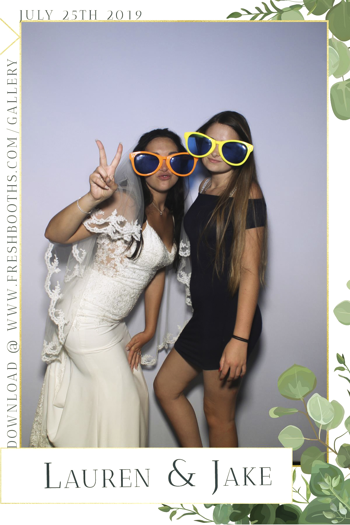 Johnson Wedding - Selfie Mirror | View more photos from the event at gallery.freshbooths.com/u/FreshBooths/Johnson-Wedding-Selfie-Mirror