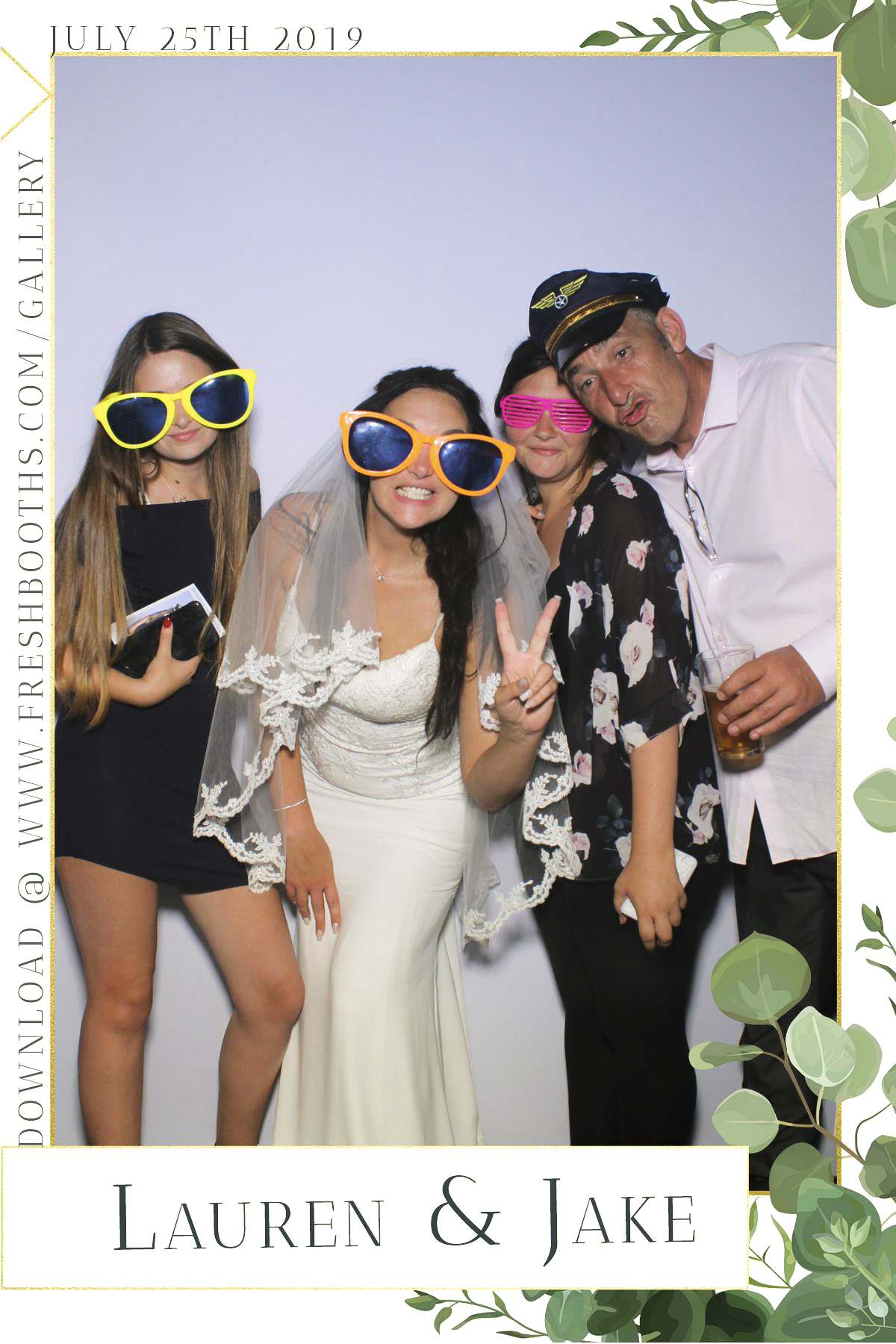 Johnson Wedding - Selfie Mirror | View more photos from the event at gallery.freshbooths.com/u/FreshBooths/Johnson-Wedding-Selfie-Mirror
