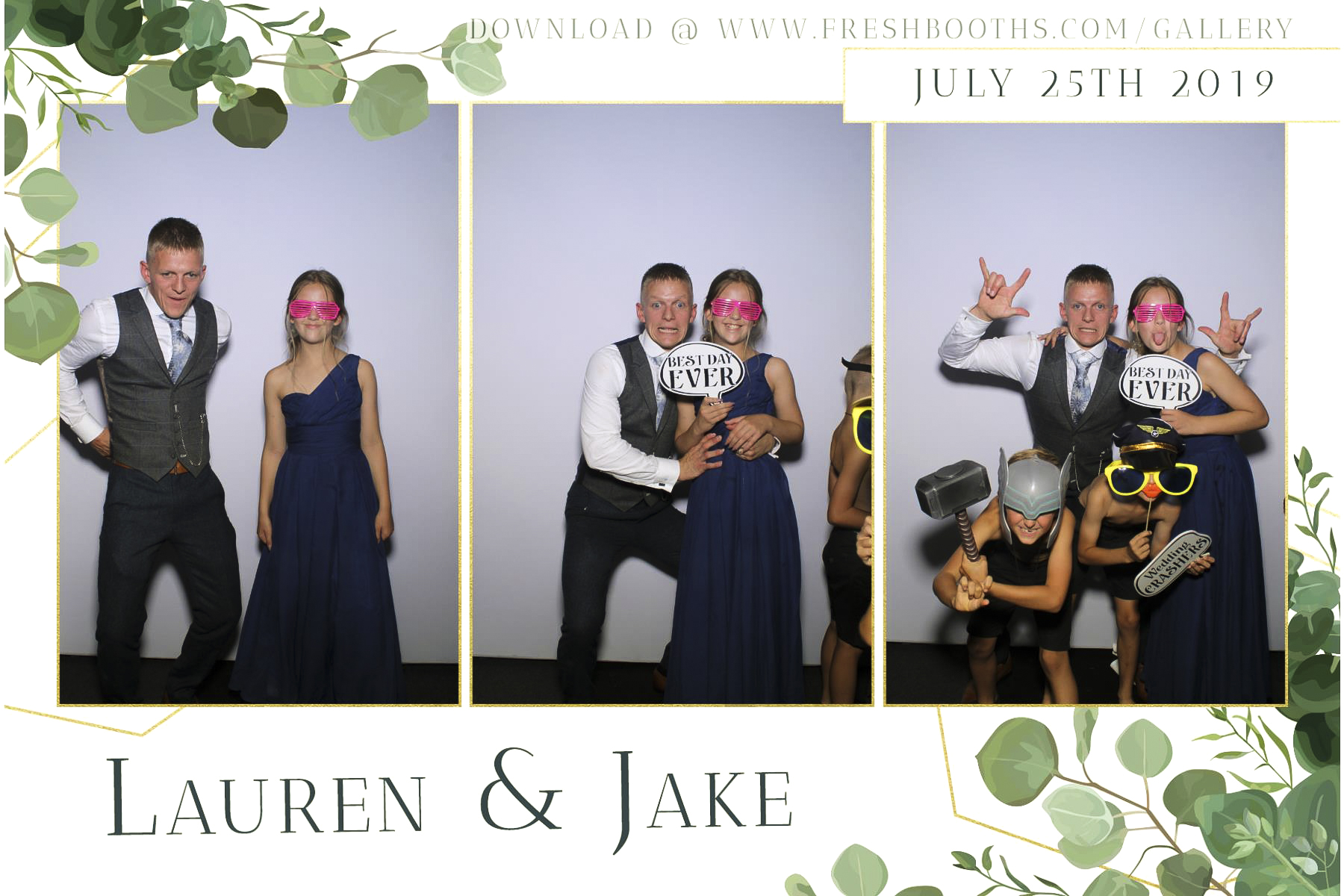Johnson Wedding - Selfie Mirror | View more photos from the event at gallery.freshbooths.com/u/FreshBooths/Johnson-Wedding-Selfie-Mirror