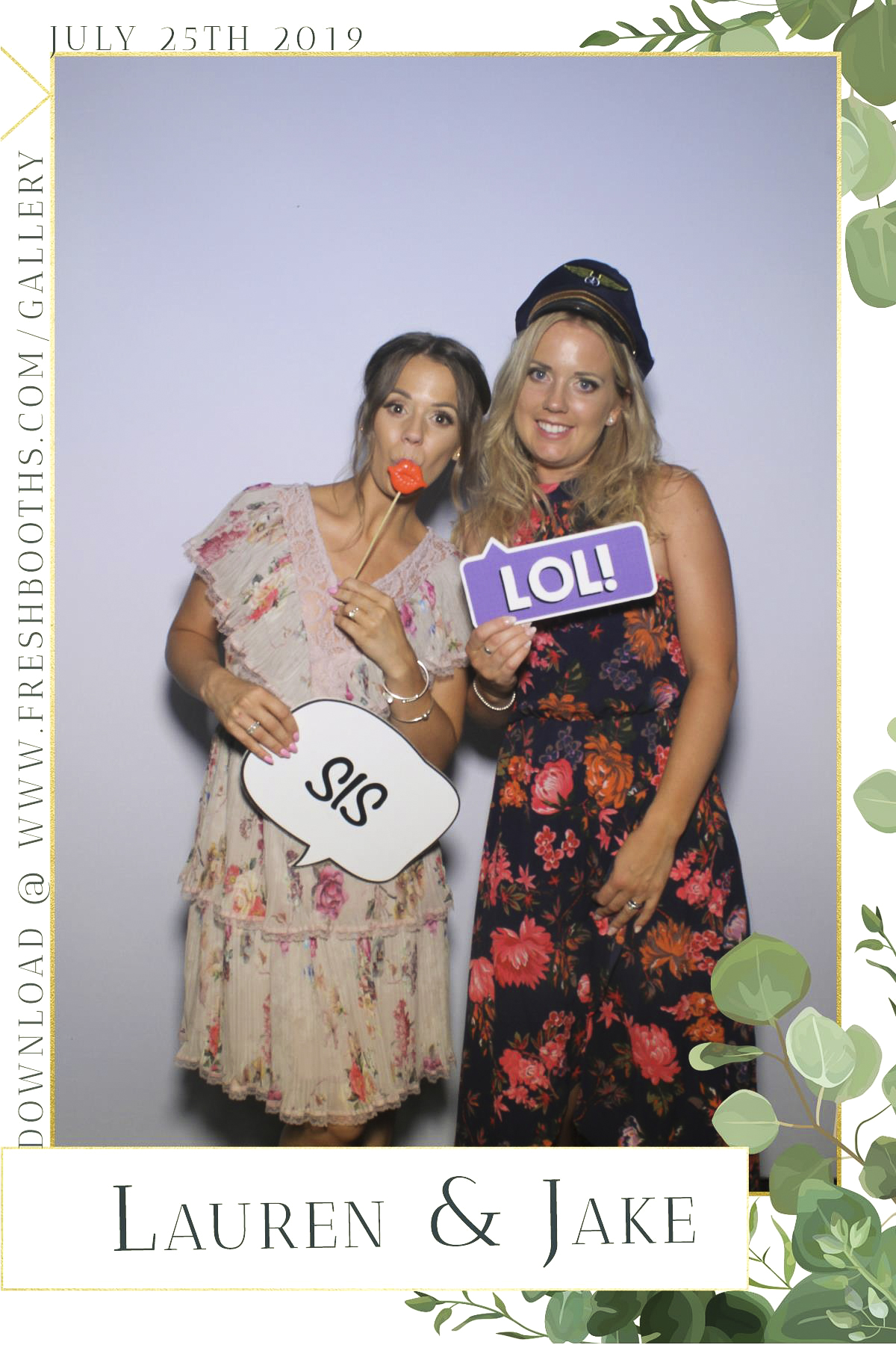 Johnson Wedding - Selfie Mirror | View more photos from the event at gallery.freshbooths.com/u/FreshBooths/Johnson-Wedding-Selfie-Mirror