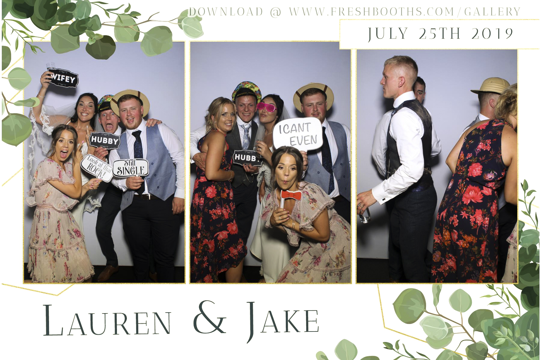 Johnson Wedding - Selfie Mirror | View more photos from the event at gallery.freshbooths.com/u/FreshBooths/Johnson-Wedding-Selfie-Mirror