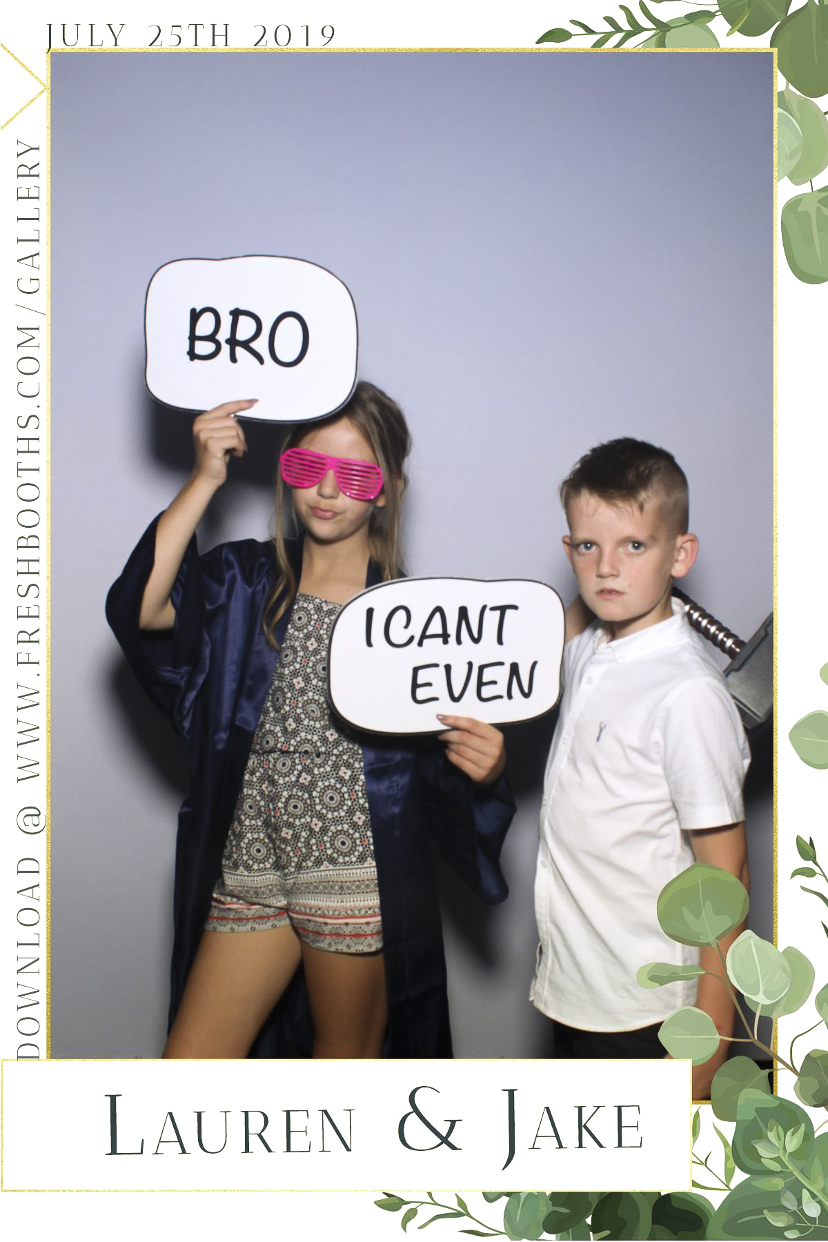 Johnson Wedding - Selfie Mirror | View more photos from the event at gallery.freshbooths.com/u/FreshBooths/Johnson-Wedding-Selfie-Mirror