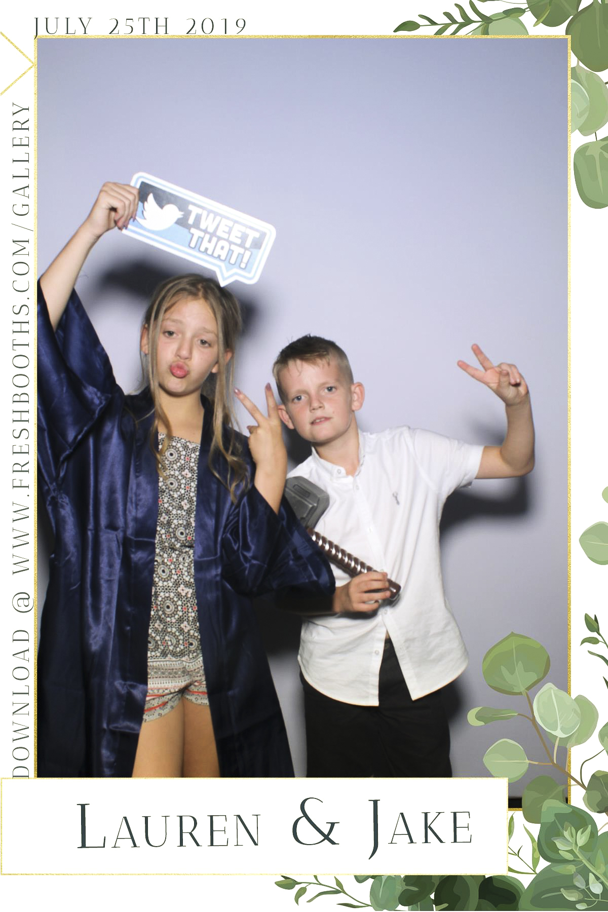 Johnson Wedding - Selfie Mirror | View more photos from the event at gallery.freshbooths.com/u/FreshBooths/Johnson-Wedding-Selfie-Mirror