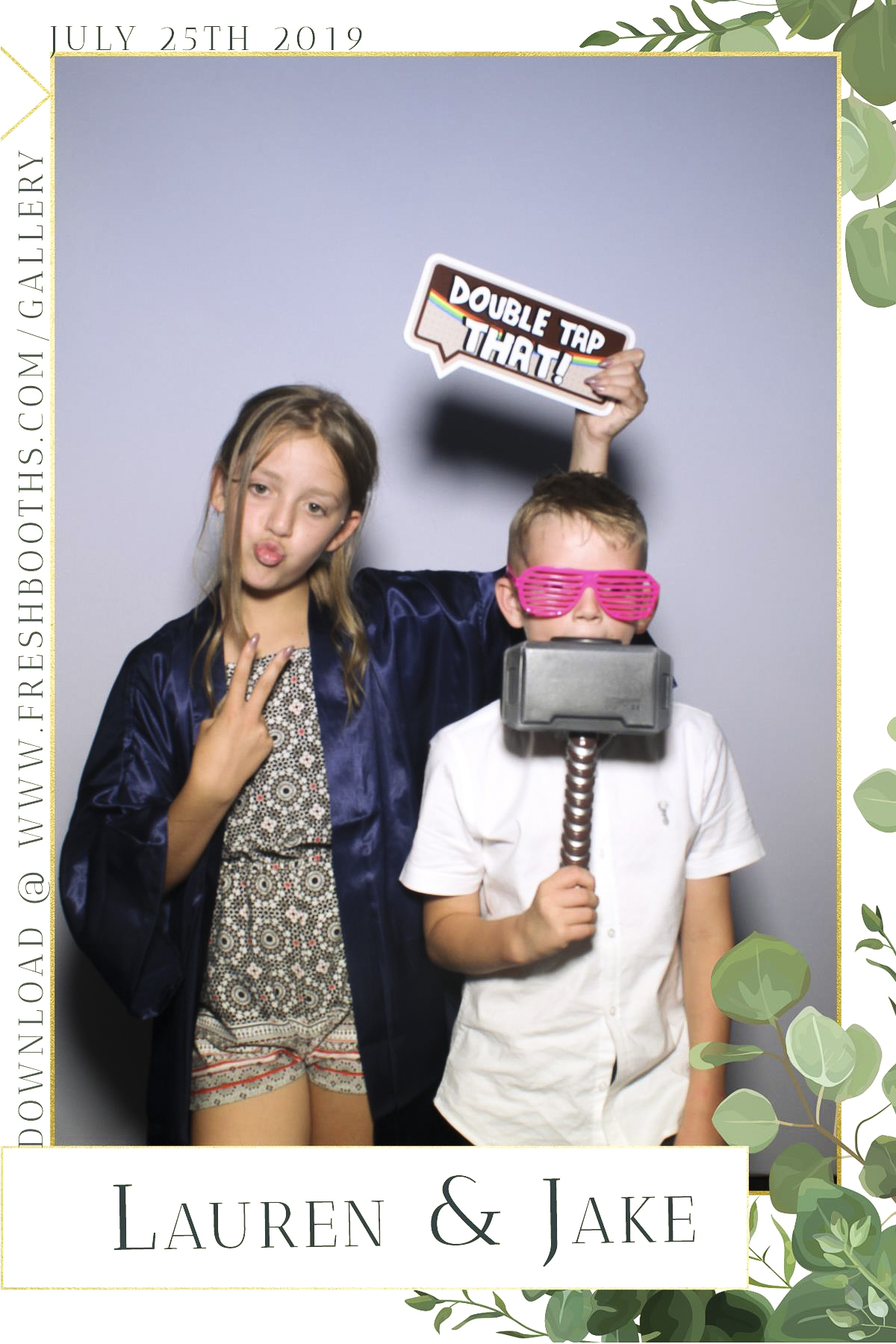 Johnson Wedding - Selfie Mirror | View more photos from the event at gallery.freshbooths.com/u/FreshBooths/Johnson-Wedding-Selfie-Mirror