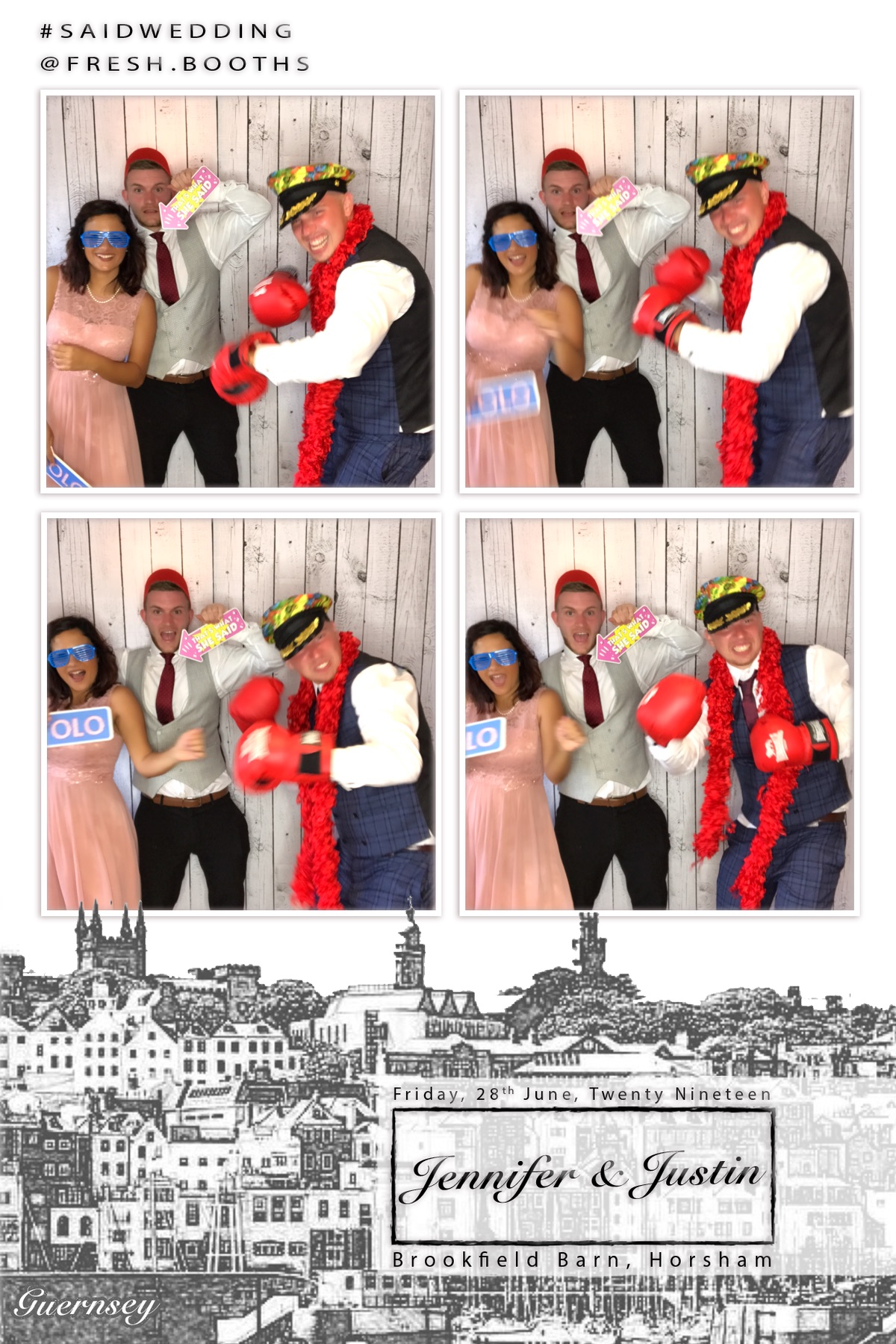 Justin and Jenny's Wedding - GIF Station | View more photos from the event at gallery.freshbooths.com/u/FreshBooths/Justin-and-Jennys-Wedding-GIF-Station