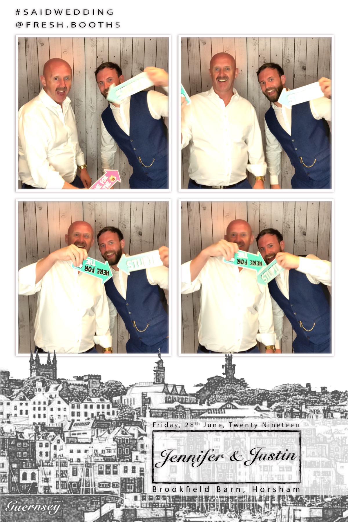 Justin and Jenny's Wedding - GIF Station | View more photos from the event at gallery.freshbooths.com/u/FreshBooths/Justin-and-Jennys-Wedding-GIF-Station