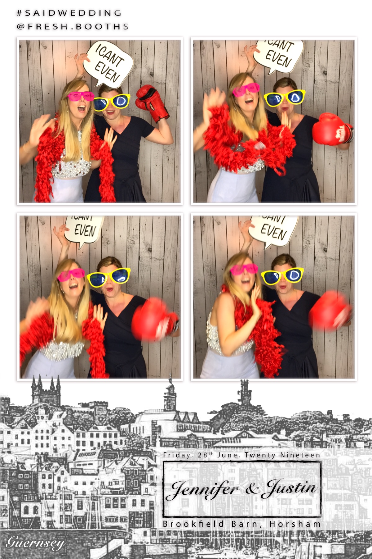 Justin and Jenny's Wedding - GIF Station | View more photos from the event at gallery.freshbooths.com/u/FreshBooths/Justin-and-Jennys-Wedding-GIF-Station