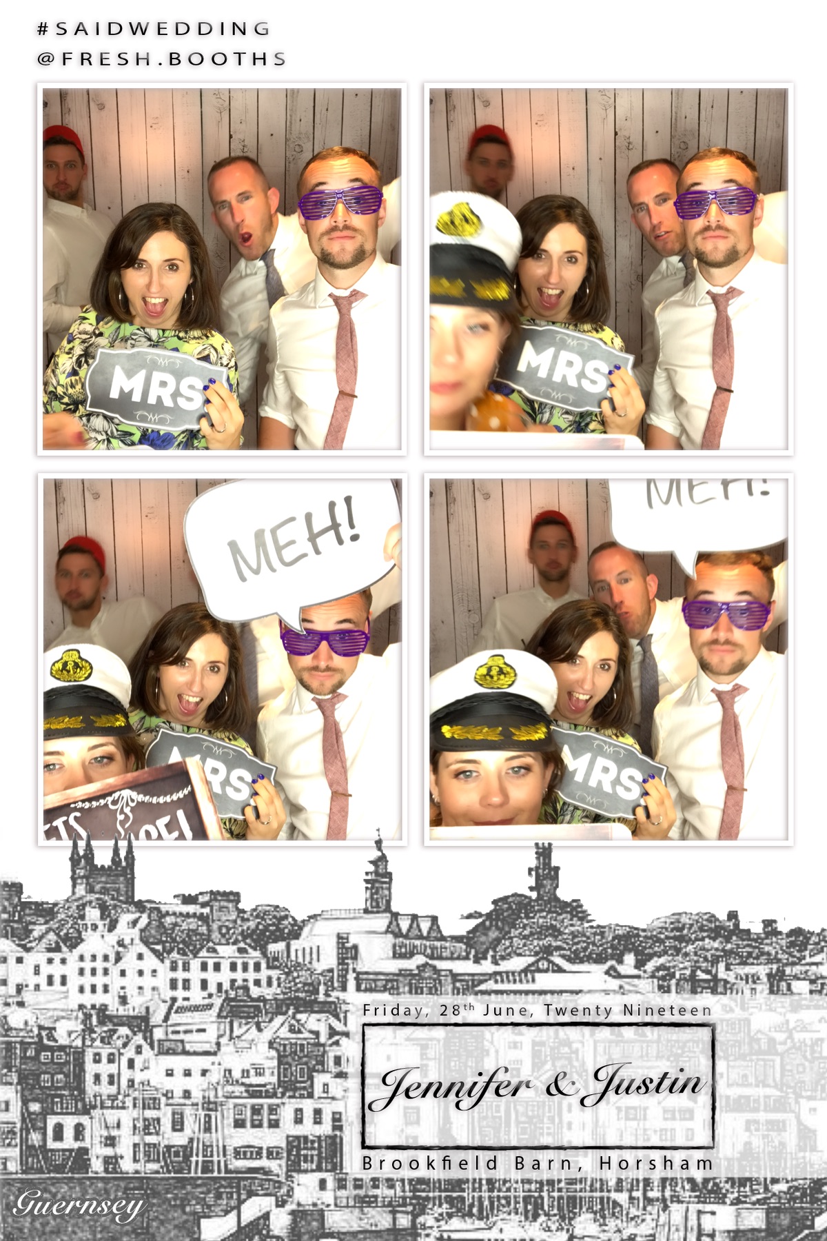 Justin and Jenny's Wedding - GIF Station | View more photos from the event at gallery.freshbooths.com/u/FreshBooths/Justin-and-Jennys-Wedding-GIF-Station