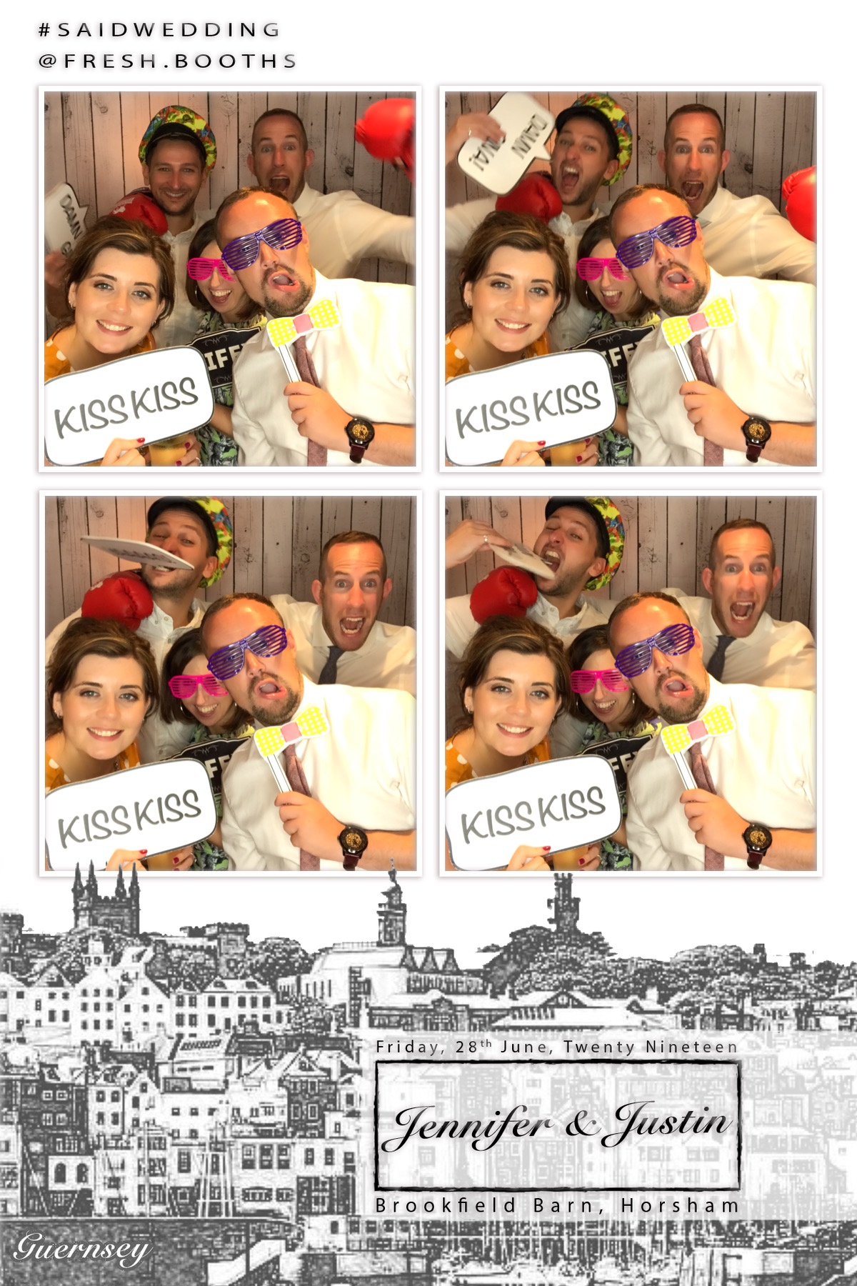 Justin and Jenny's Wedding - GIF Station | View more photos from the event at gallery.freshbooths.com/u/FreshBooths/Justin-and-Jennys-Wedding-GIF-Station