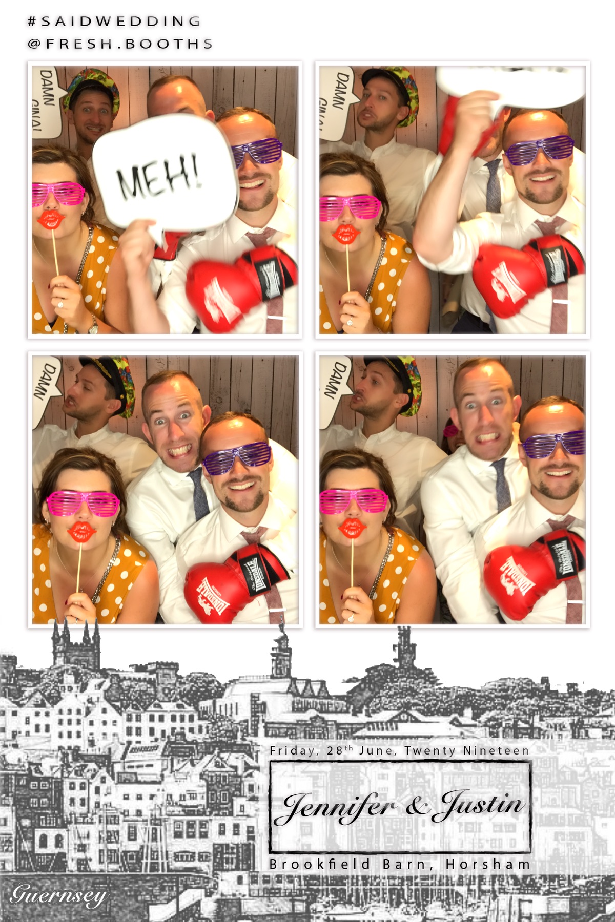 Justin and Jenny's Wedding - GIF Station | View more photos from the event at gallery.freshbooths.com/u/FreshBooths/Justin-and-Jennys-Wedding-GIF-Station