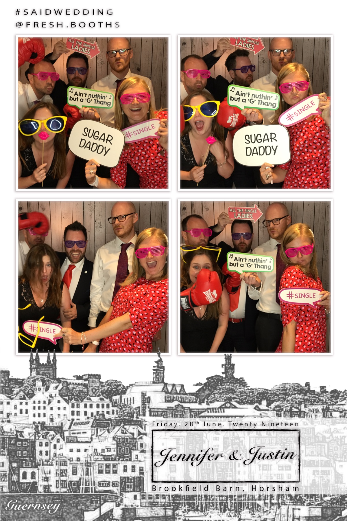 Justin and Jenny's Wedding - GIF Station | View more photos from the event at gallery.freshbooths.com/u/FreshBooths/Justin-and-Jennys-Wedding-GIF-Station