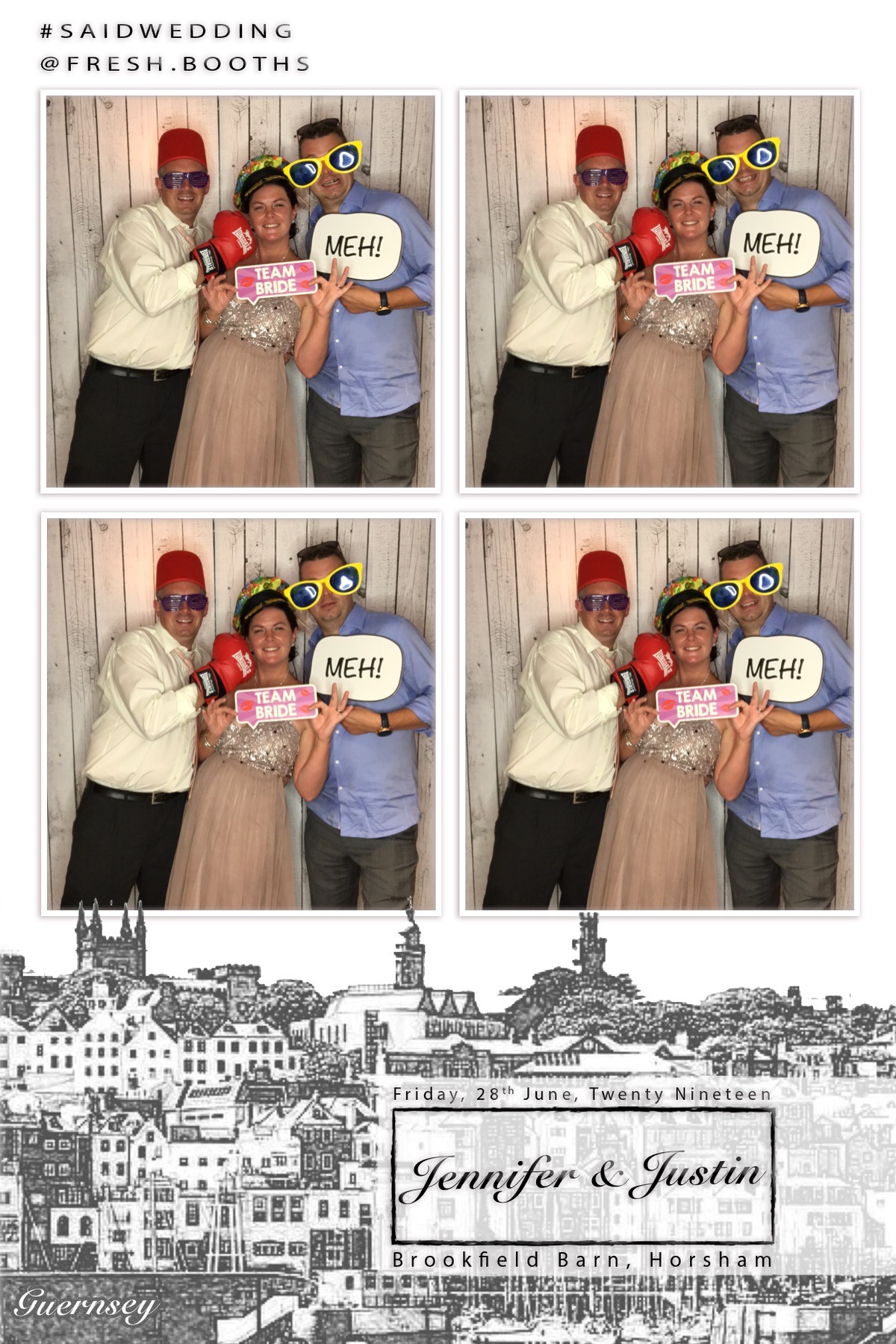 Justin and Jenny's Wedding - GIF Station | View more photos from the event at gallery.freshbooths.com/u/FreshBooths/Justin-and-Jennys-Wedding-GIF-Station