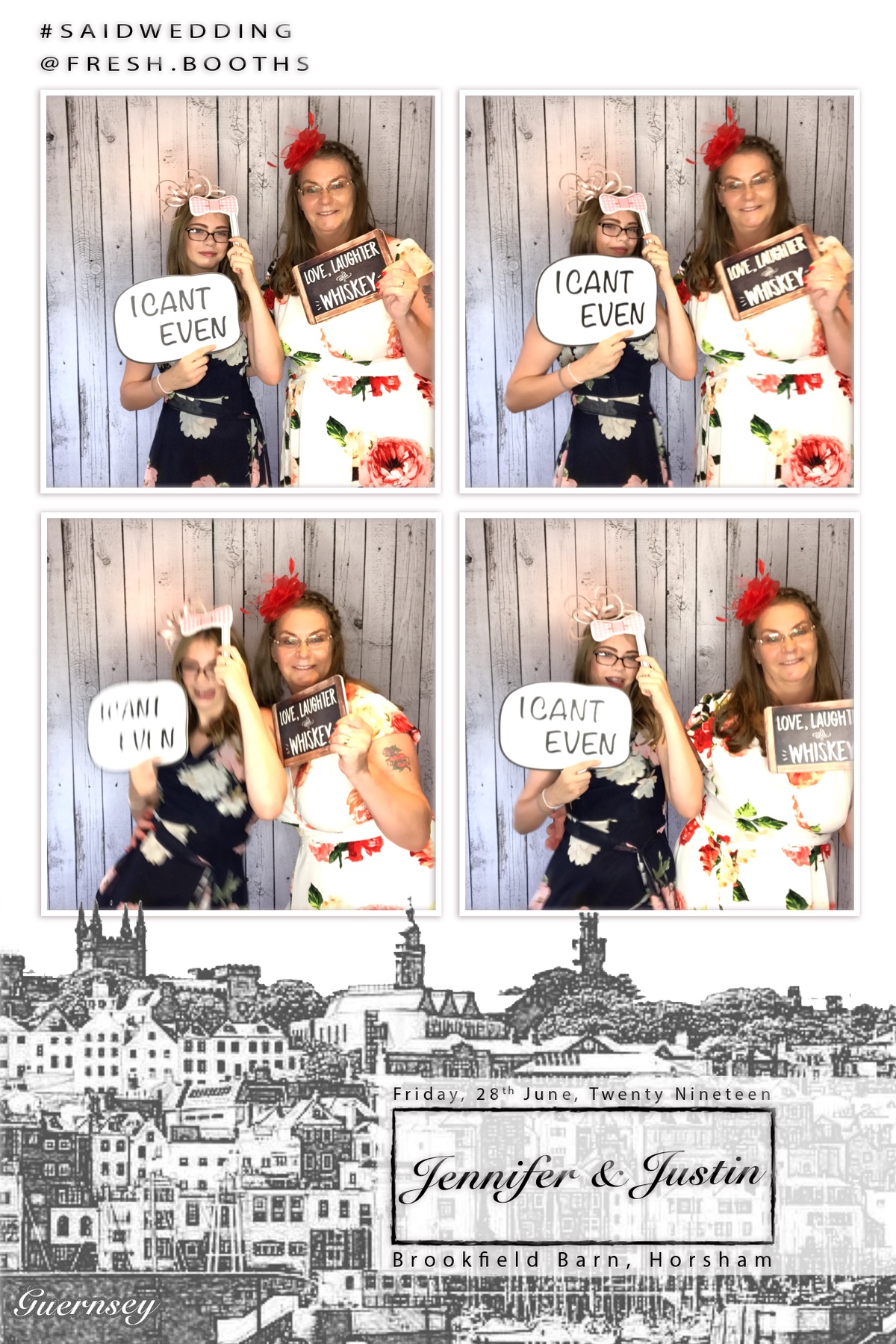 Justin and Jenny's Wedding - GIF Station | View more photos from the event at gallery.freshbooths.com/u/FreshBooths/Justin-and-Jennys-Wedding-GIF-Station