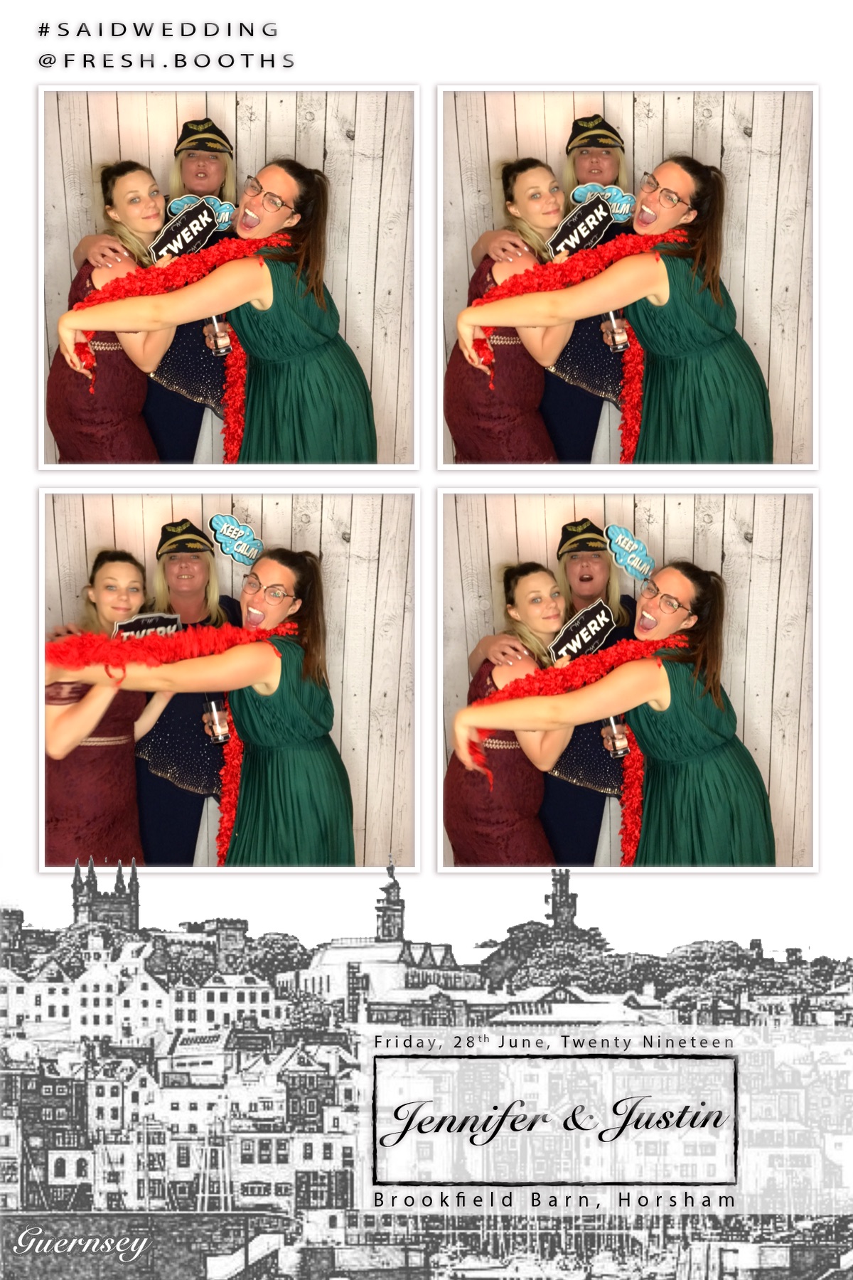 Justin and Jenny's Wedding - GIF Station | View more photos from the event at gallery.freshbooths.com/u/FreshBooths/Justin-and-Jennys-Wedding-GIF-Station