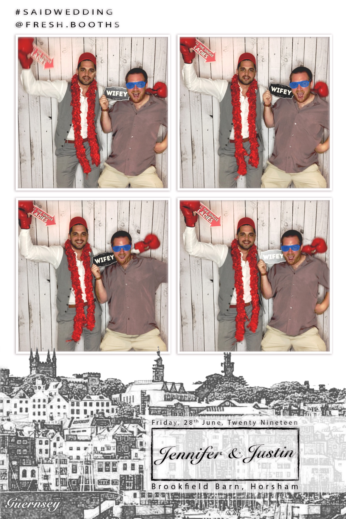 Justin and Jenny's Wedding - GIF Station | View more photos from the event at gallery.freshbooths.com/u/FreshBooths/Justin-and-Jennys-Wedding-GIF-Station