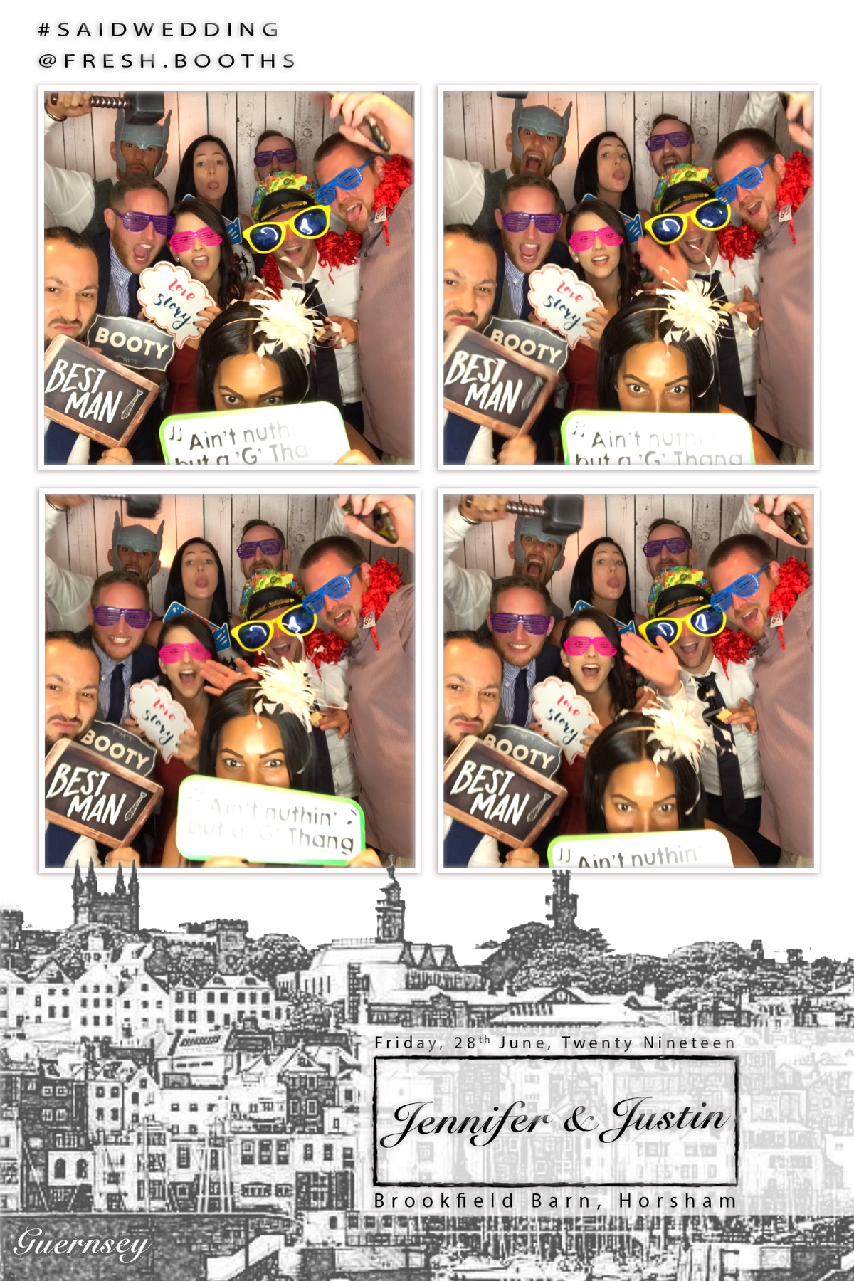 Justin and Jenny's Wedding - GIF Station | View more photos from the event at gallery.freshbooths.com/u/FreshBooths/Justin-and-Jennys-Wedding-GIF-Station