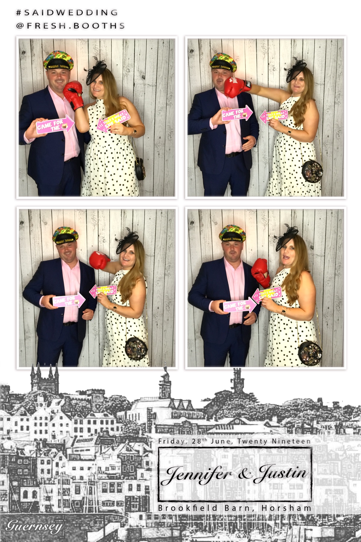 Justin and Jenny's Wedding - GIF Station | View more photos from the event at gallery.freshbooths.com/u/FreshBooths/Justin-and-Jennys-Wedding-GIF-Station