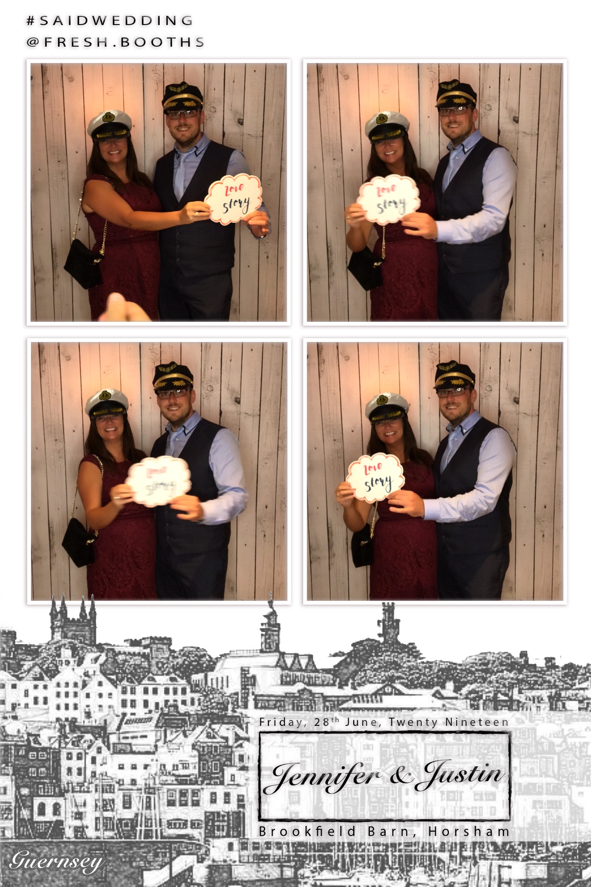 Justin and Jenny's Wedding - GIF Station | View more photos from the event at gallery.freshbooths.com/u/FreshBooths/Justin-and-Jennys-Wedding-GIF-Station