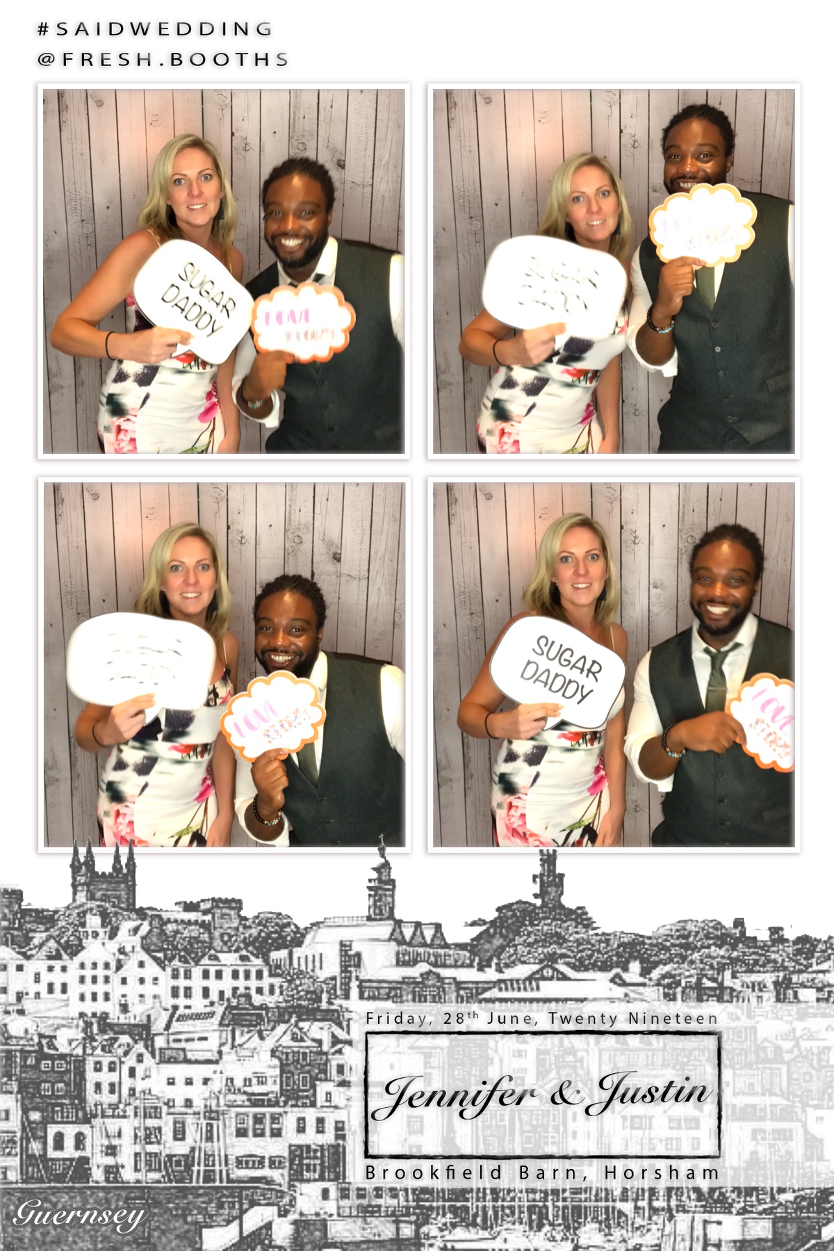 Justin and Jenny's Wedding - GIF Station | View more photos from the event at gallery.freshbooths.com/u/FreshBooths/Justin-and-Jennys-Wedding-GIF-Station