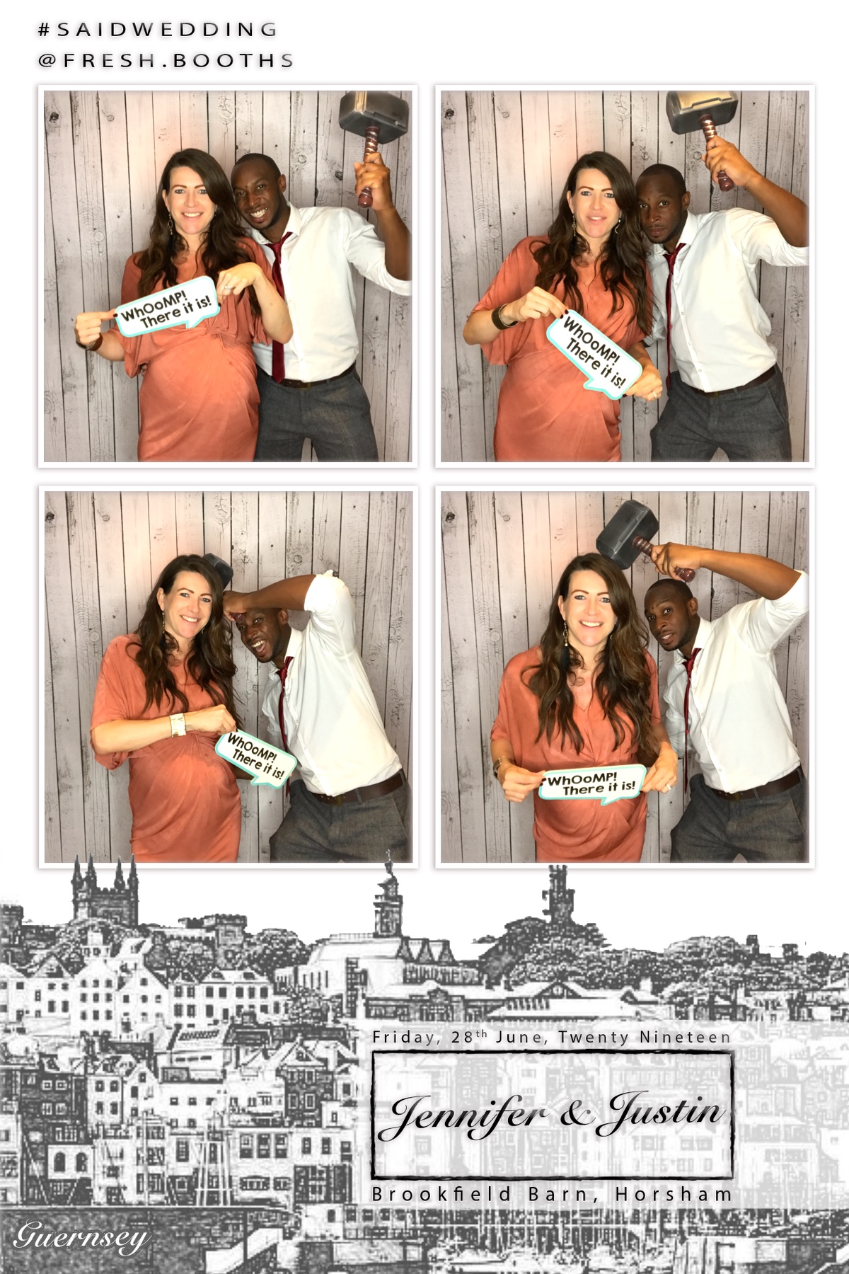 Justin and Jenny's Wedding - GIF Station | View more photos from the event at gallery.freshbooths.com/u/FreshBooths/Justin-and-Jennys-Wedding-GIF-Station