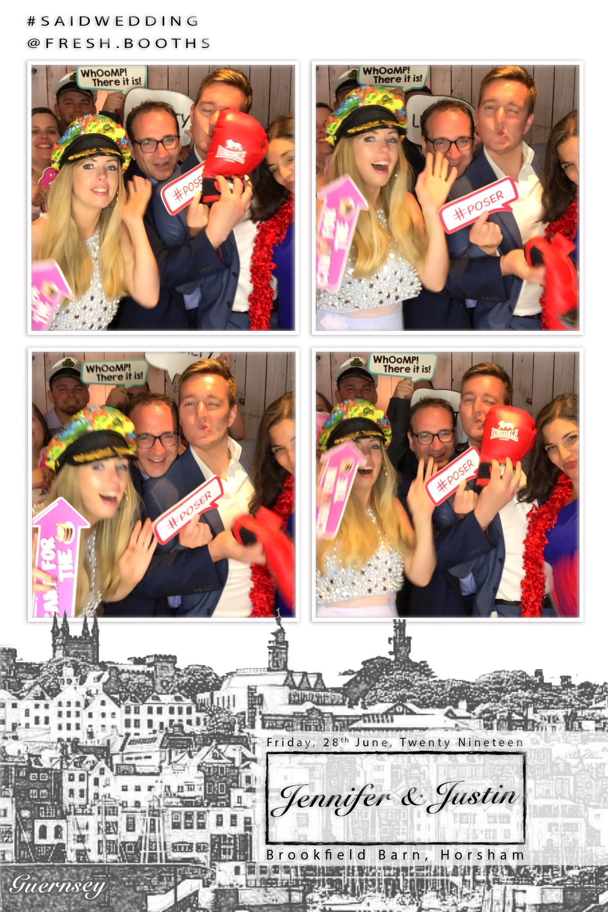 Justin and Jenny's Wedding - GIF Station | View more photos from the event at gallery.freshbooths.com/u/FreshBooths/Justin-and-Jennys-Wedding-GIF-Station